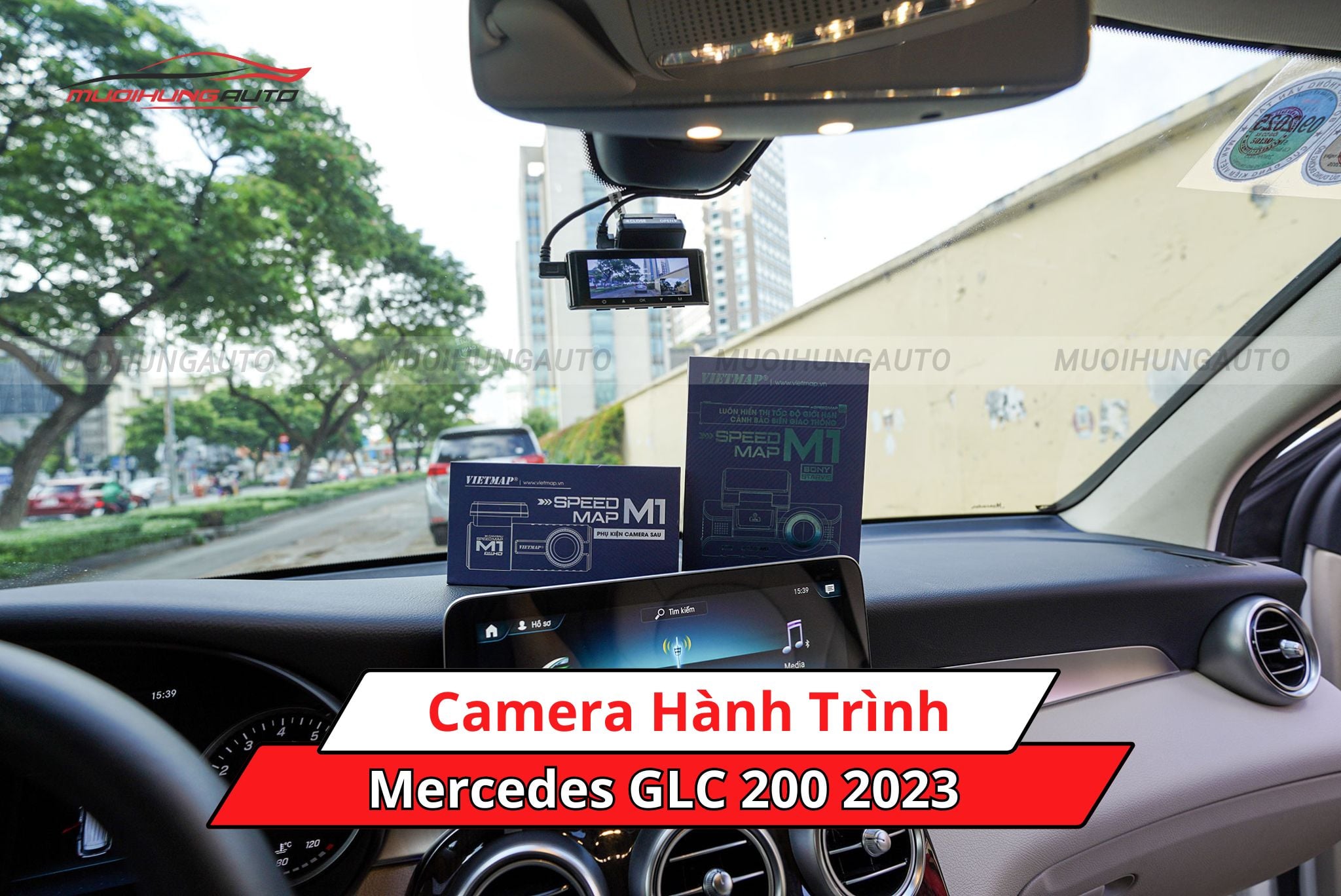 Camera hành trình cho xe Mercedes GLC 200 2023