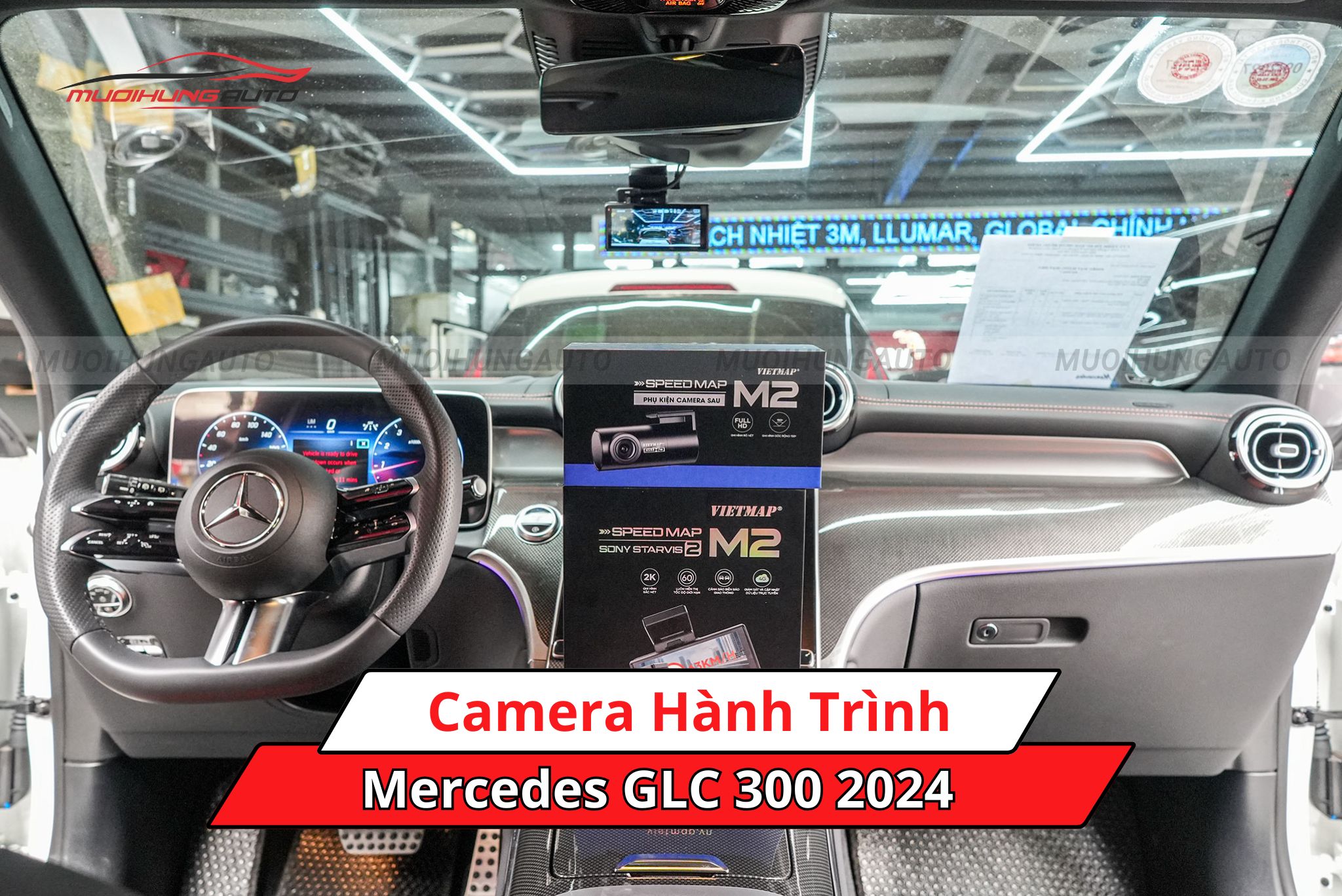 Camera hành trình cho xe Mercedes GLC 300 2024