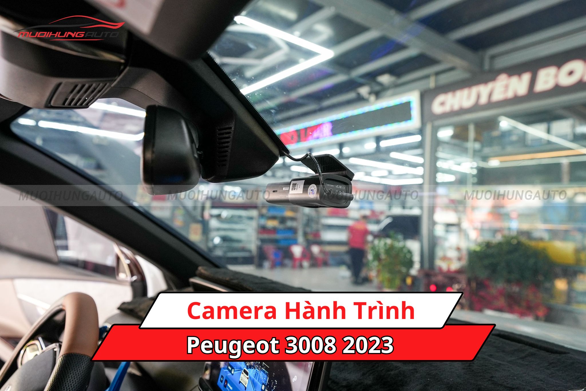 Camera hành trình cho xe Peugeot 3008 2023