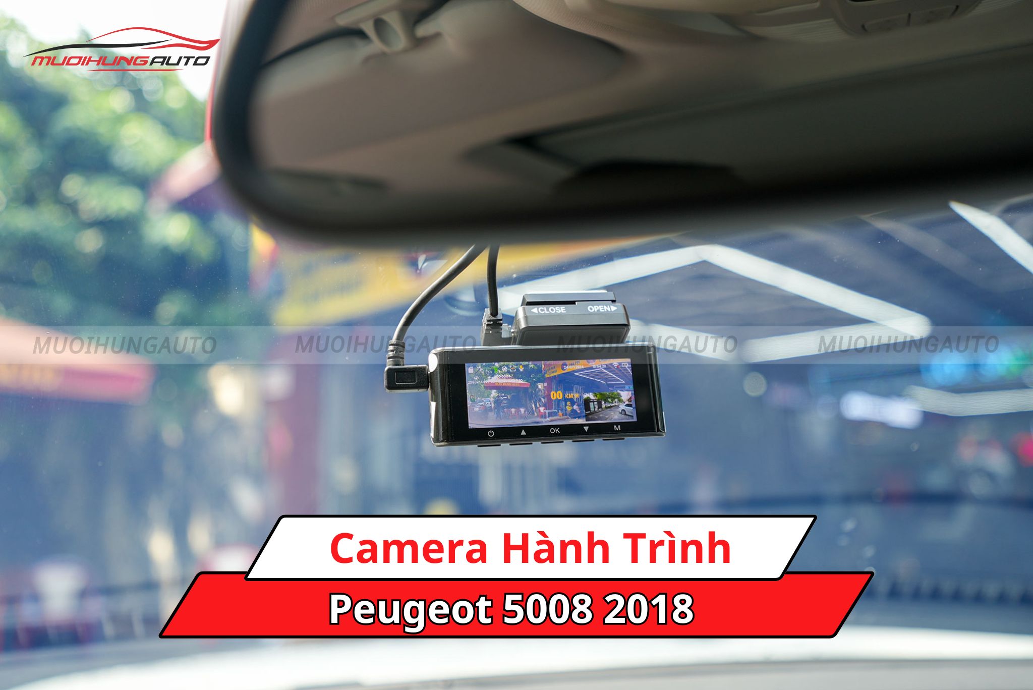 Camera hành trình cho xe Peugeot 5008 2018
