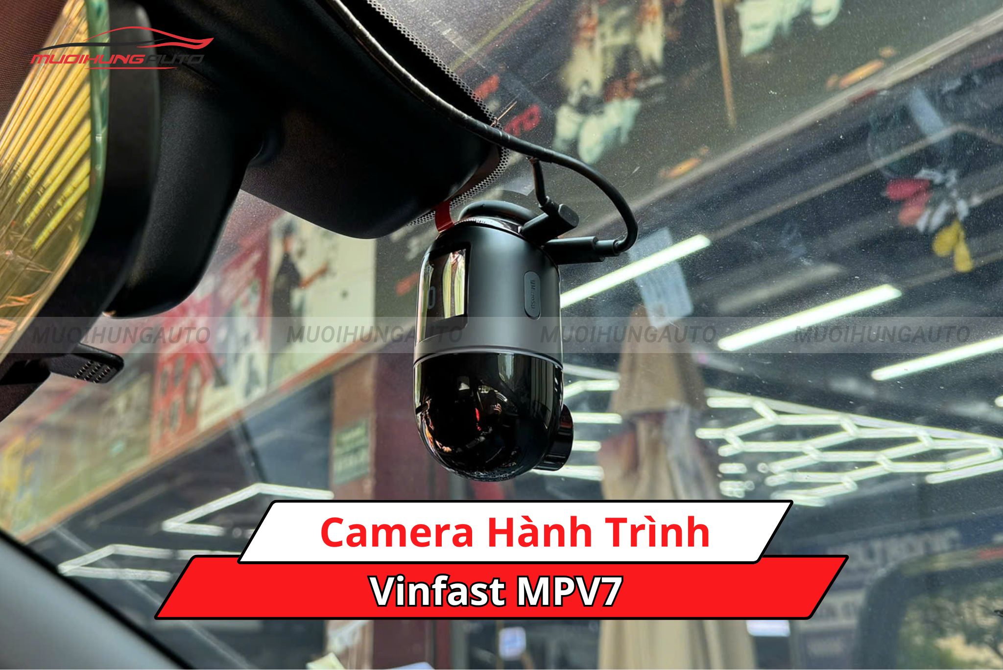 Camera hành trình cho xe Vinfast MPV7