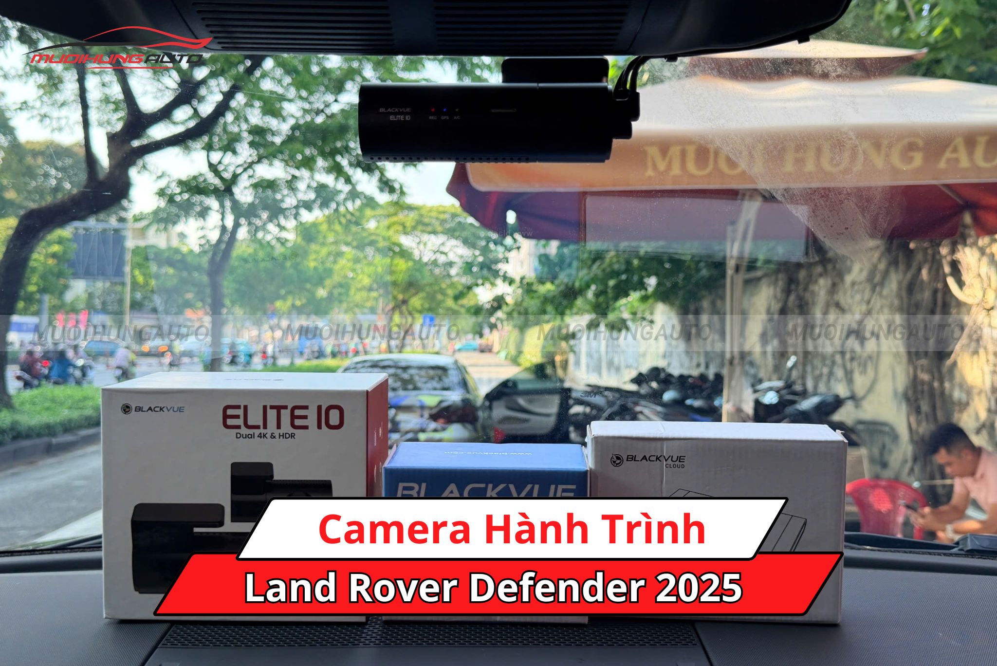 Camera hành trình Land Rover Defender 2025