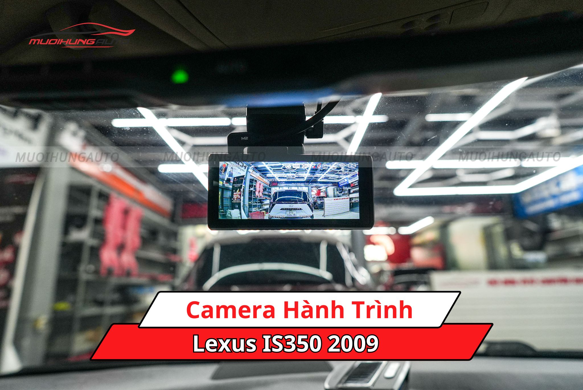 Camera hành trình Lexus IS350 2009