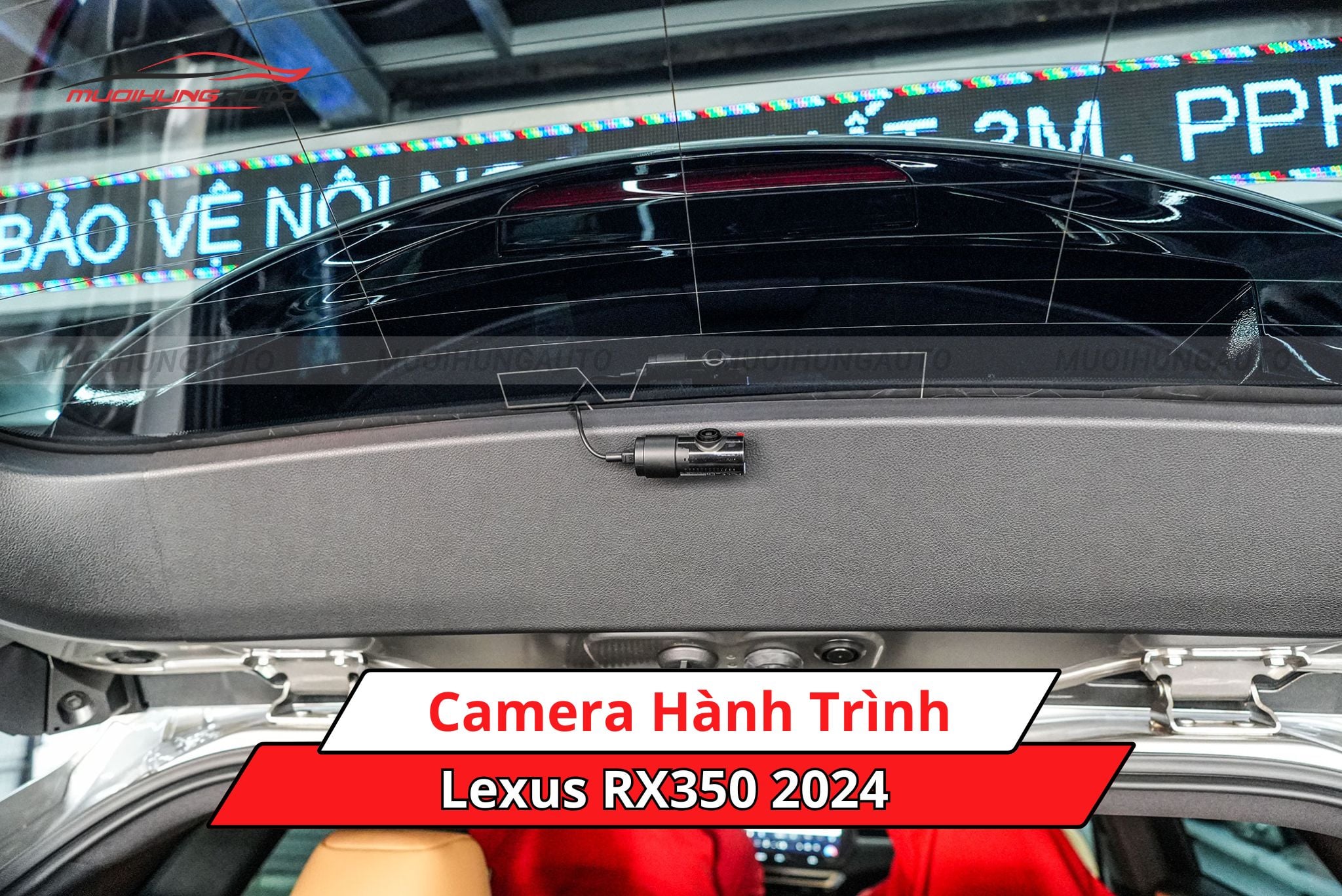 Camera hành trình Lexus RX350 2024