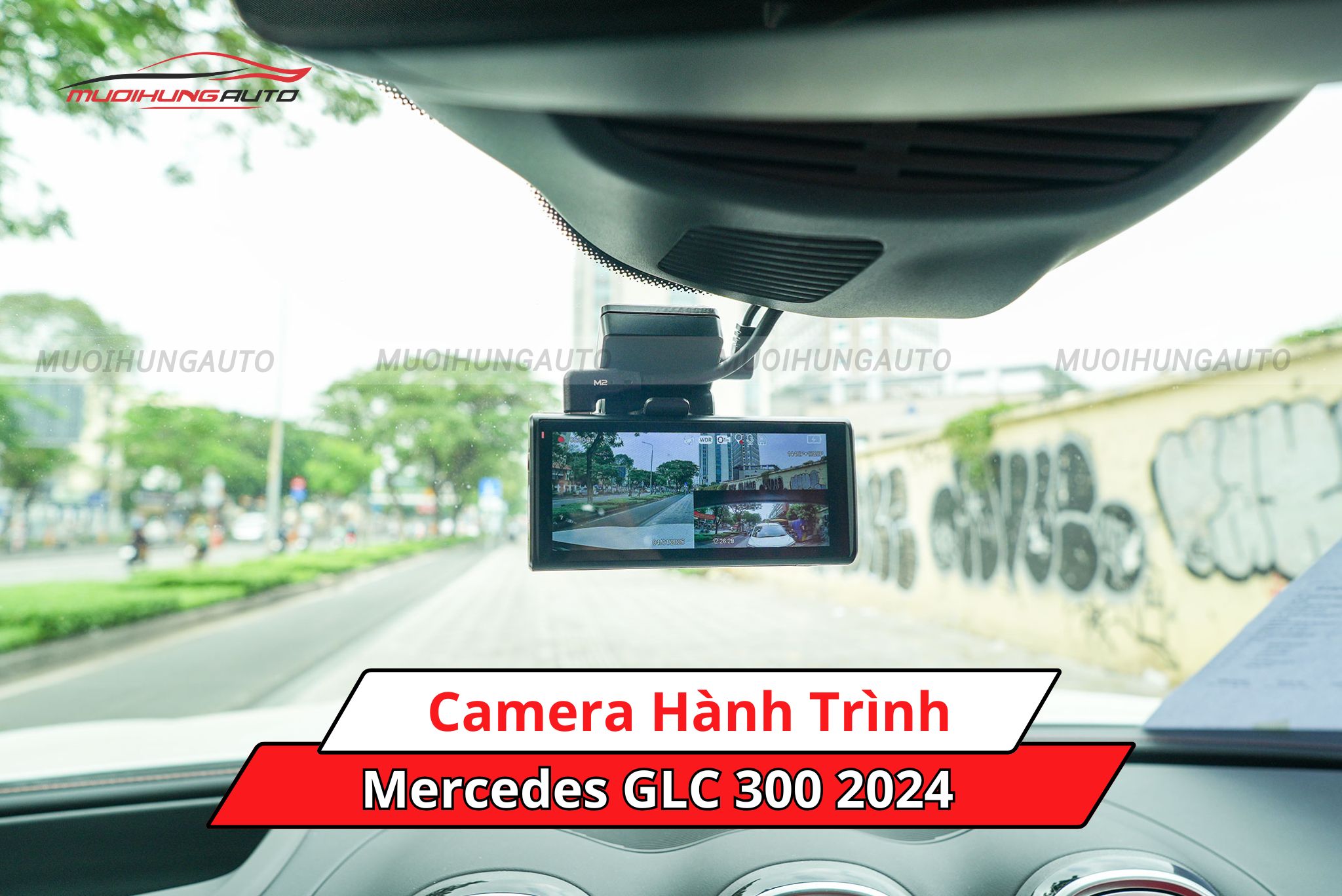 Camera hành trình Mercedes GLC 300 2024