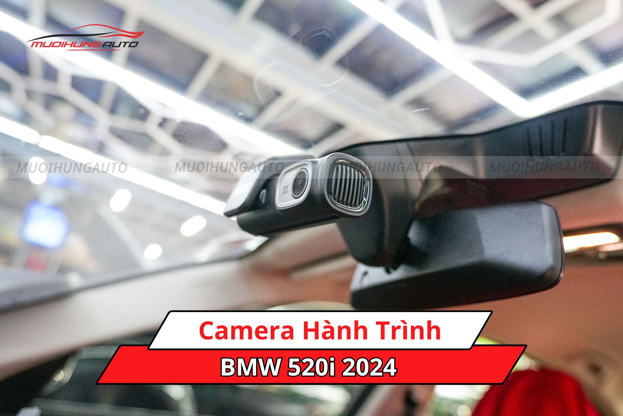 Camera hành trình ô tô BMW 520i 2024