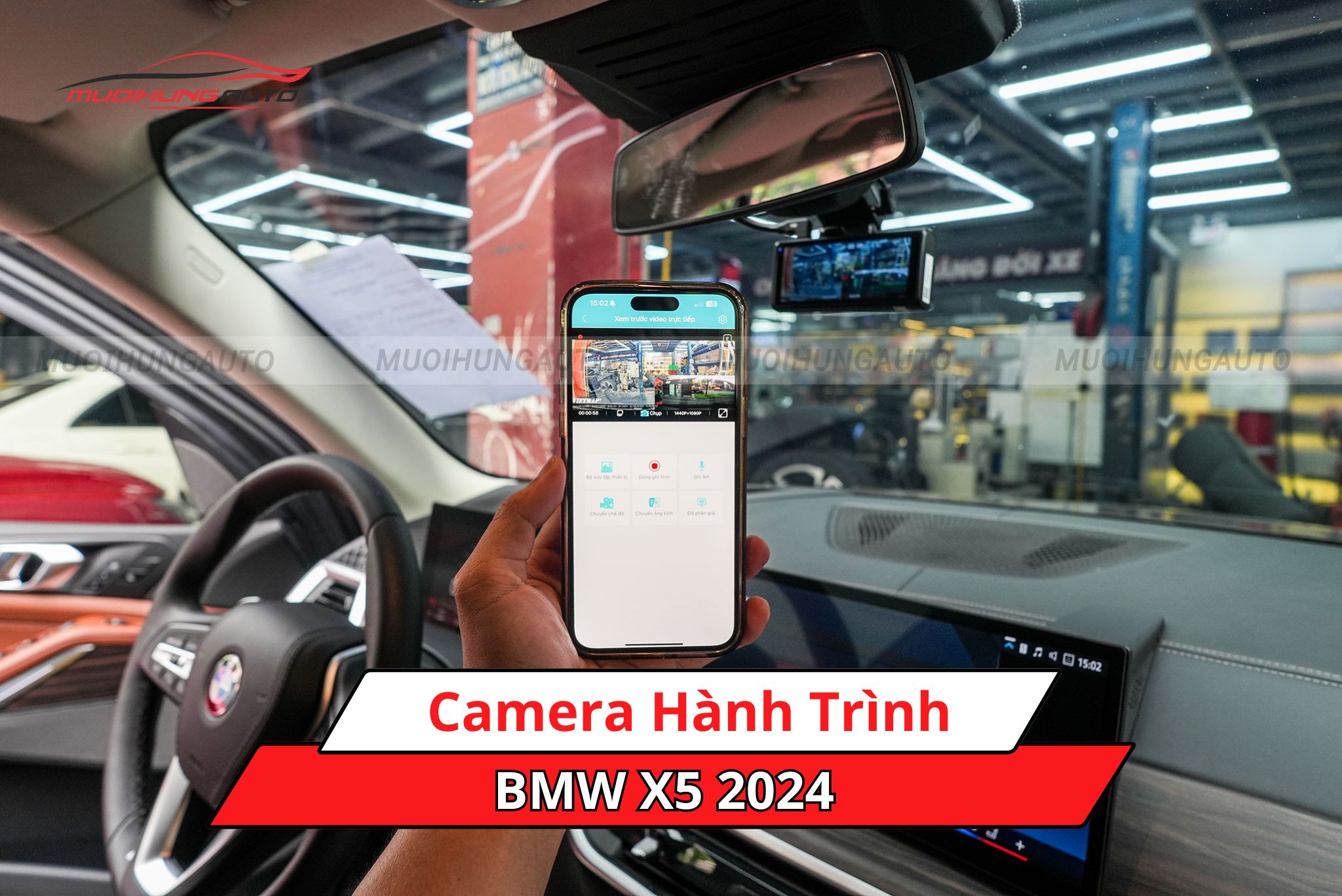 Camera hành trình ô tô BMW X5 2024