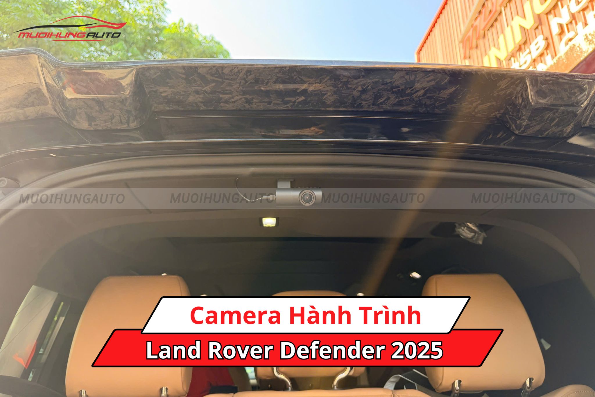 Camera hành trình ô tô Land Rover Defender 2025