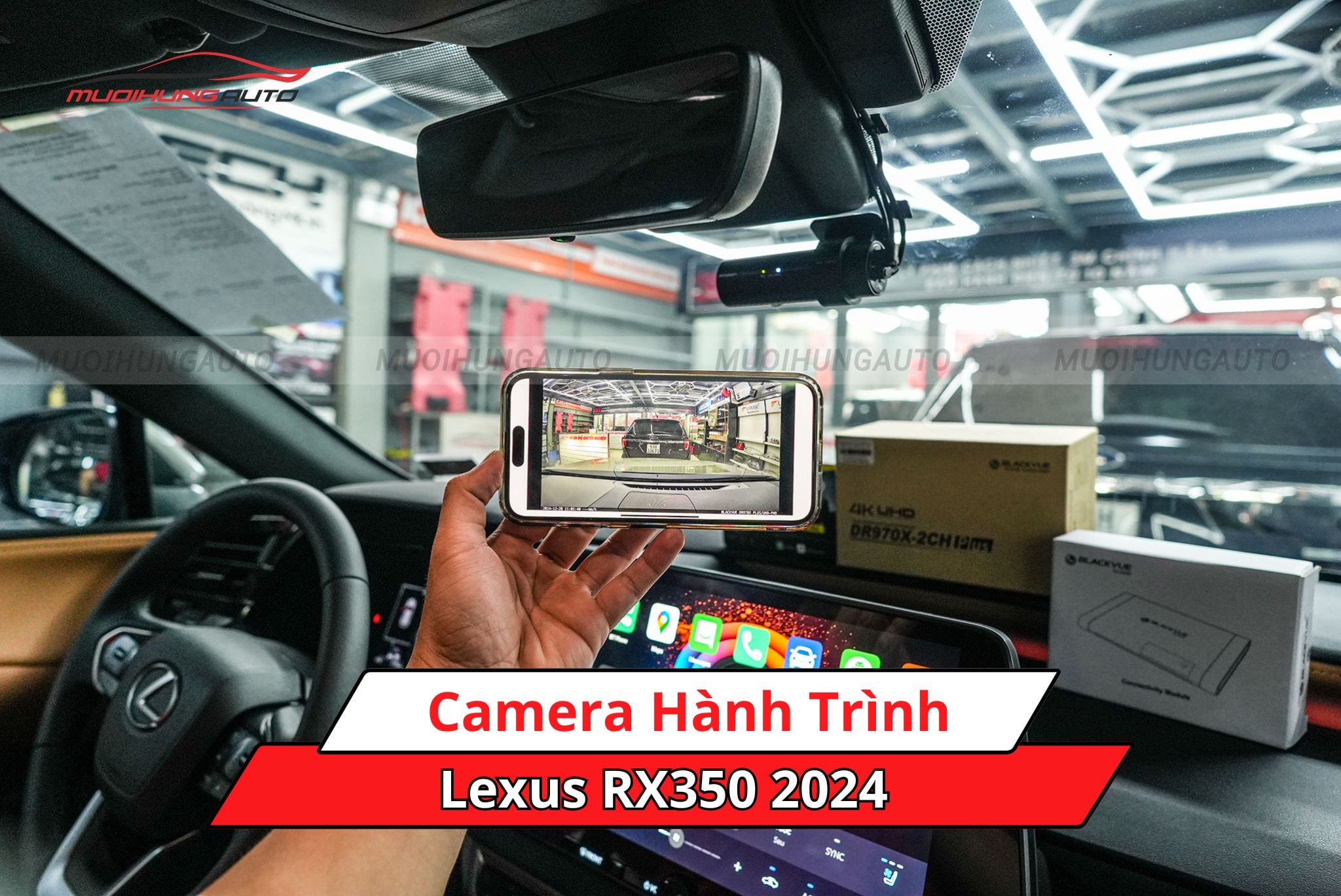 Camera hành trình ô tô Lexus RX350 2024