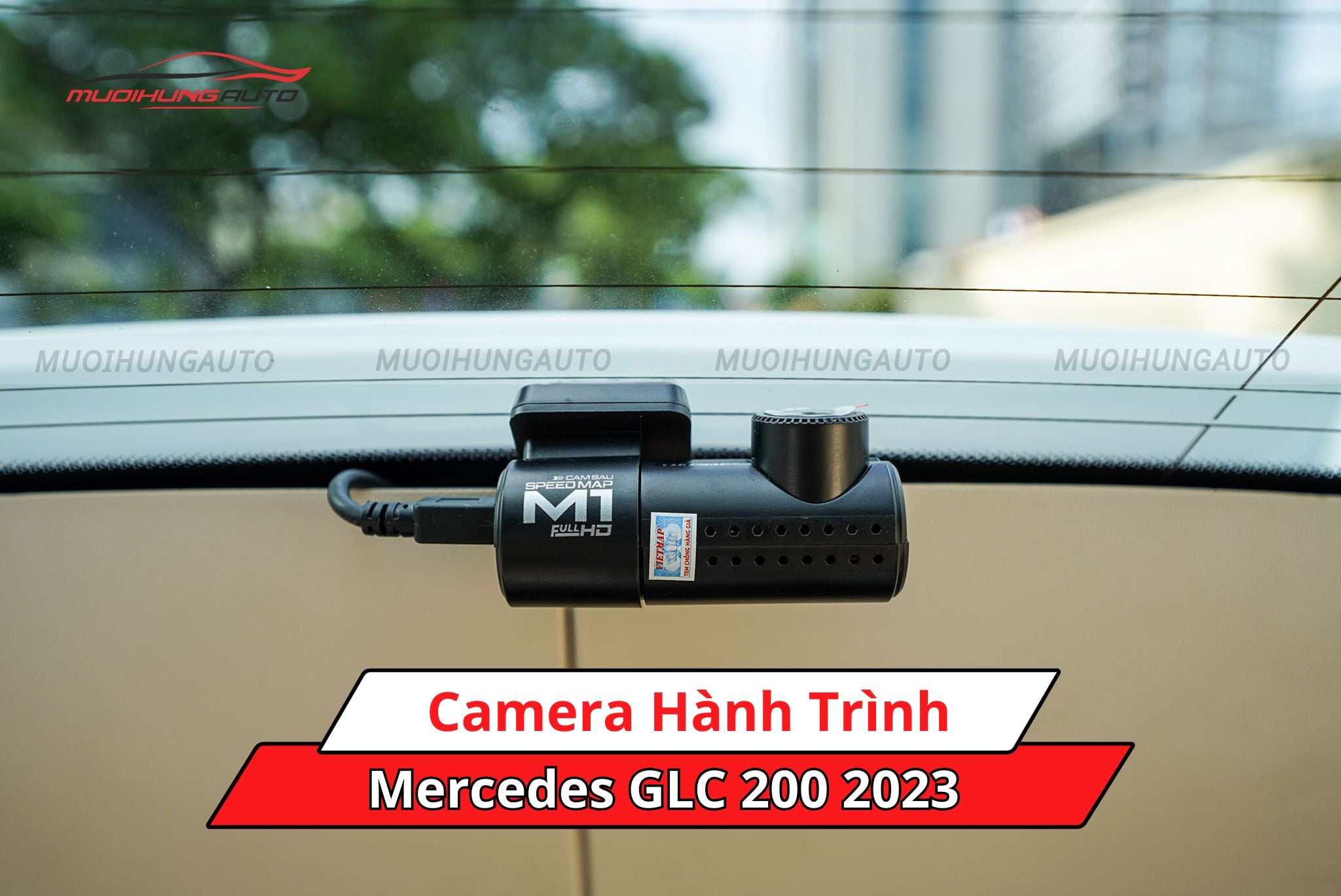 Camera hành trình ô tô Mercedes GLC 200 2023