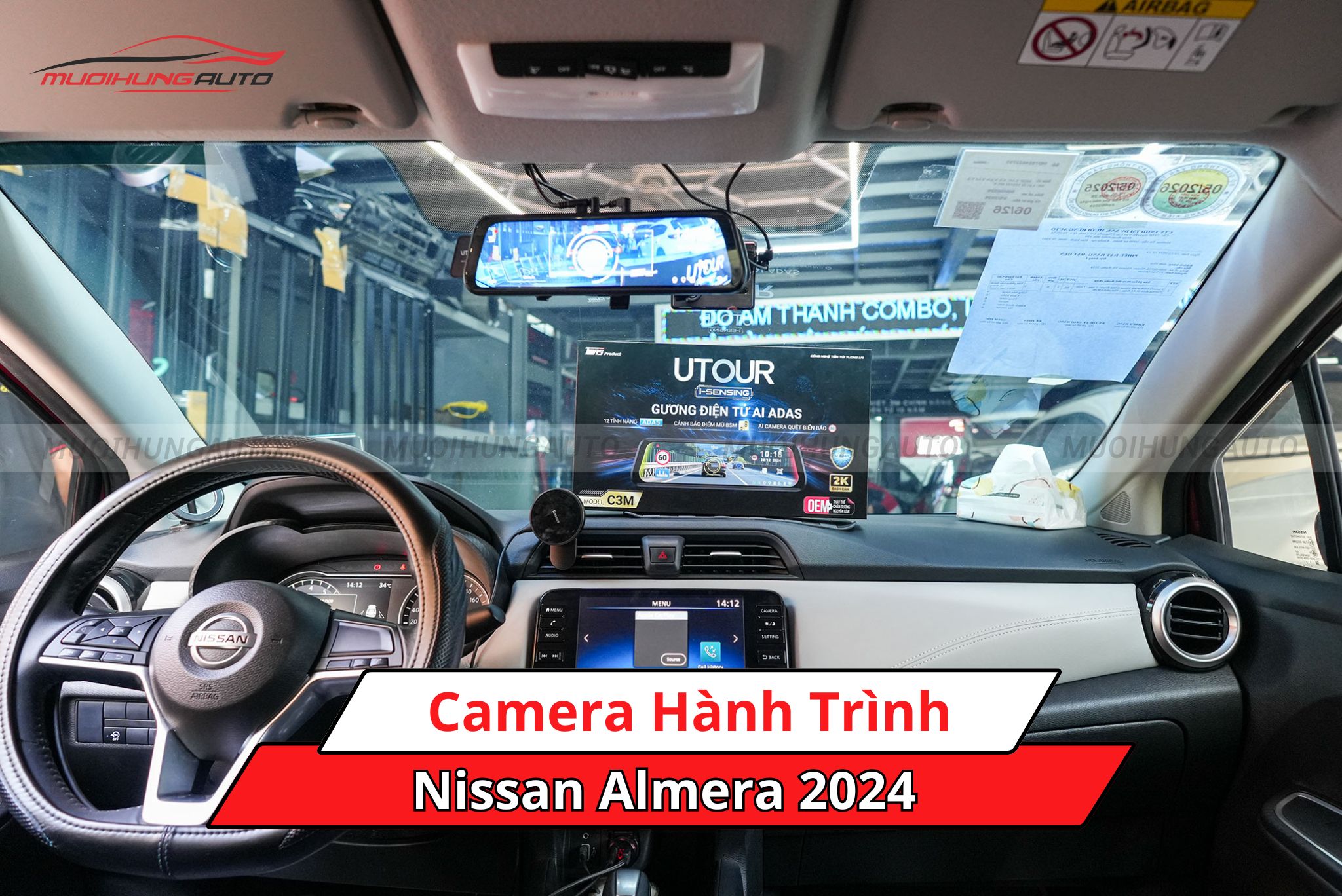Camera hành trình ô tô Nissan Almera 2024