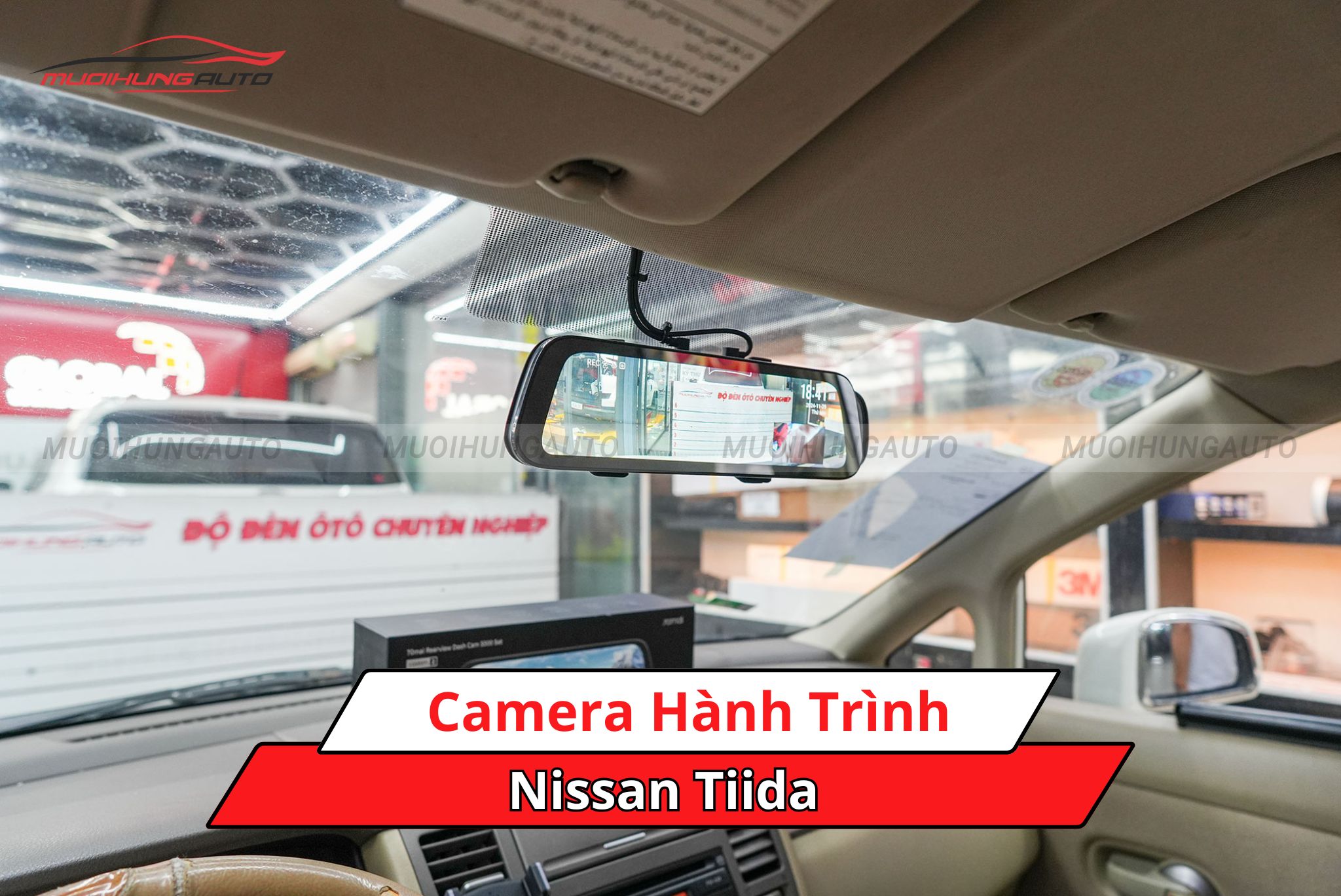 Camera hành trình ô tô Nissan Tiida