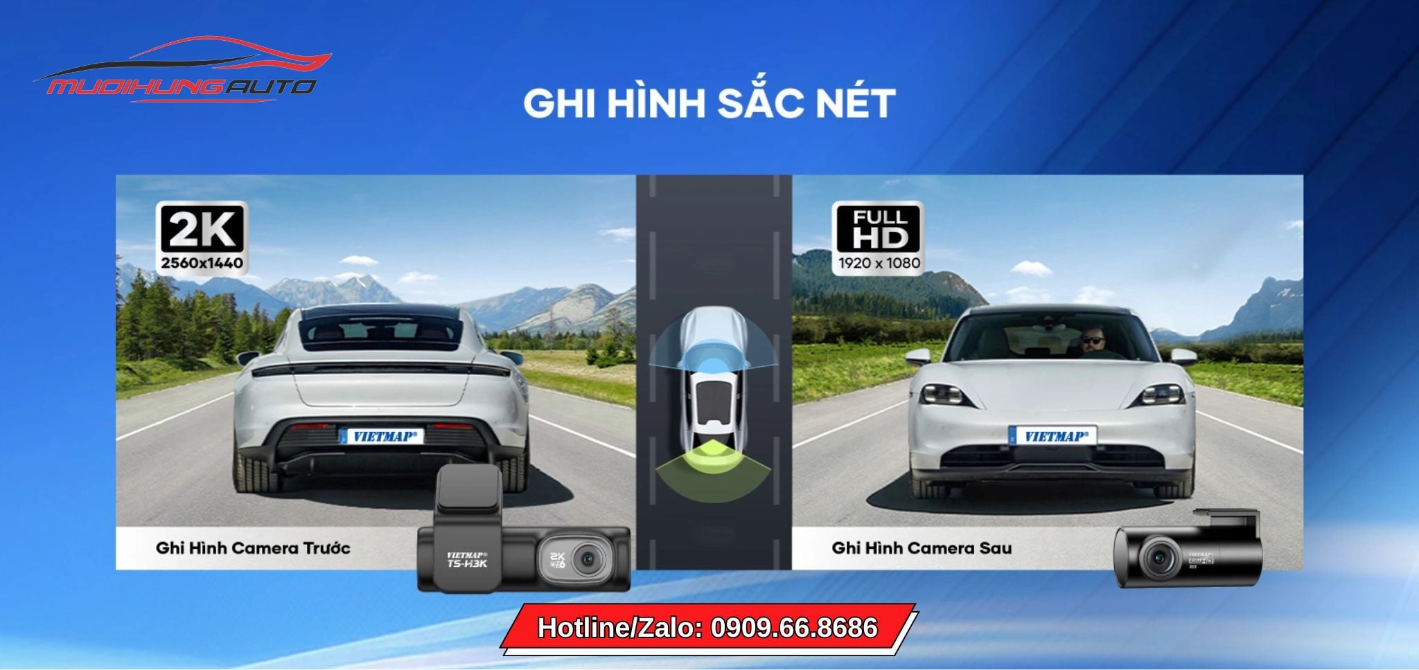 Camera hành trình ô tô Vietmap TS-H3K