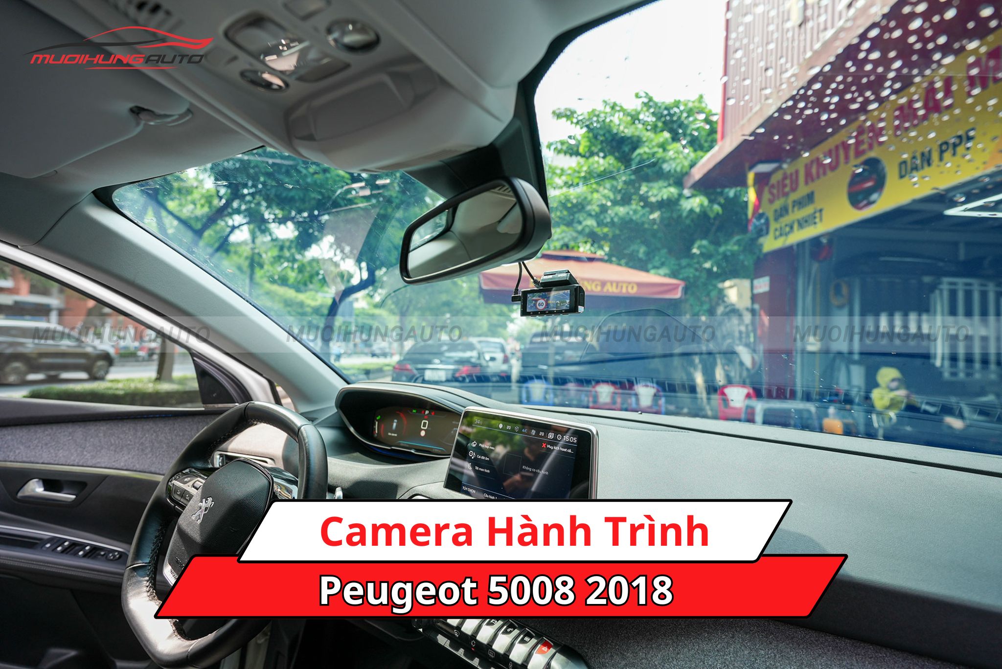 Camera hành trình Peugeot 5008 2018
