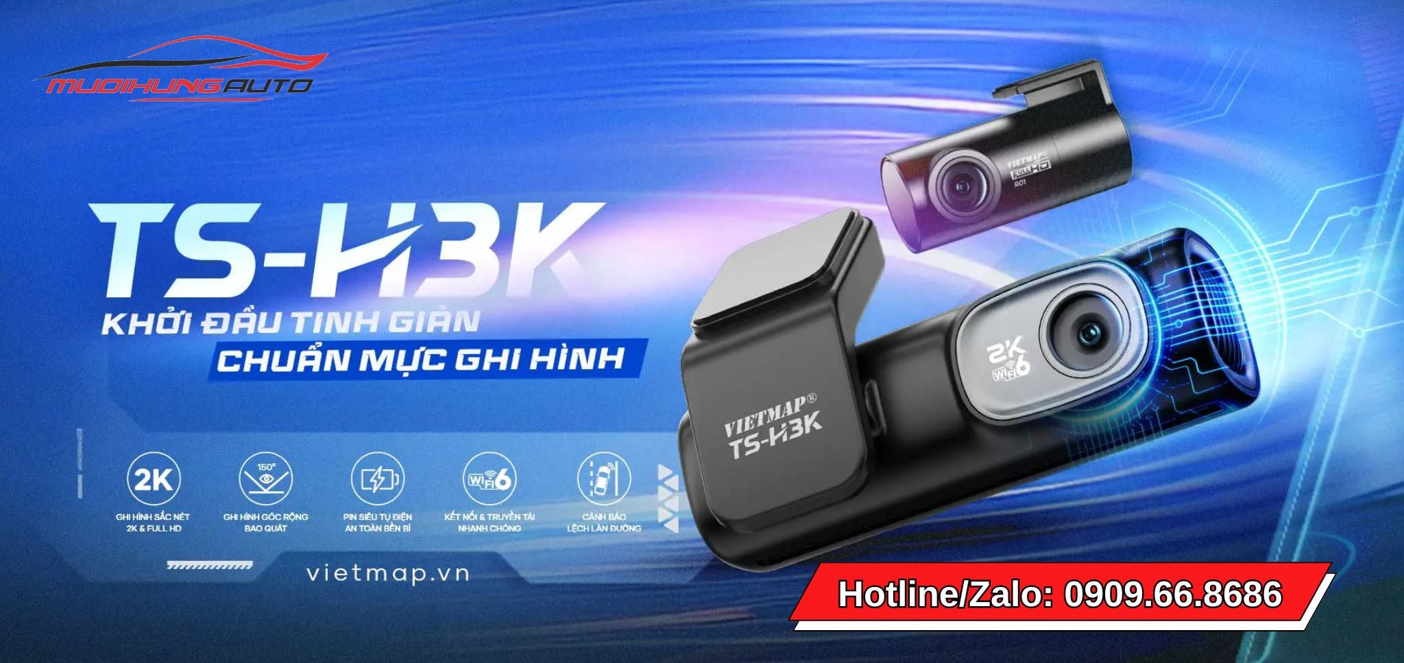 Camera hành trình Vietmap TS-H3K