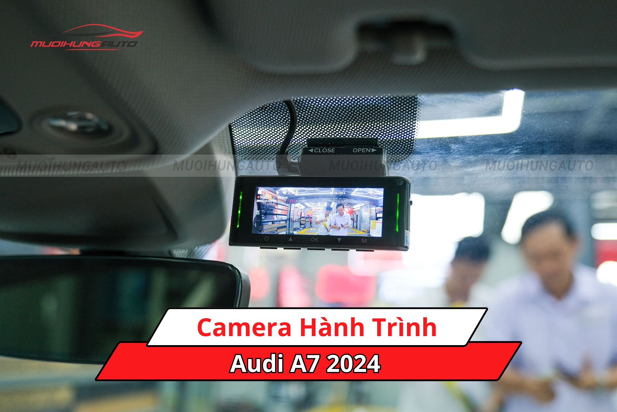 Camera hành trình xe Audi A7 2024