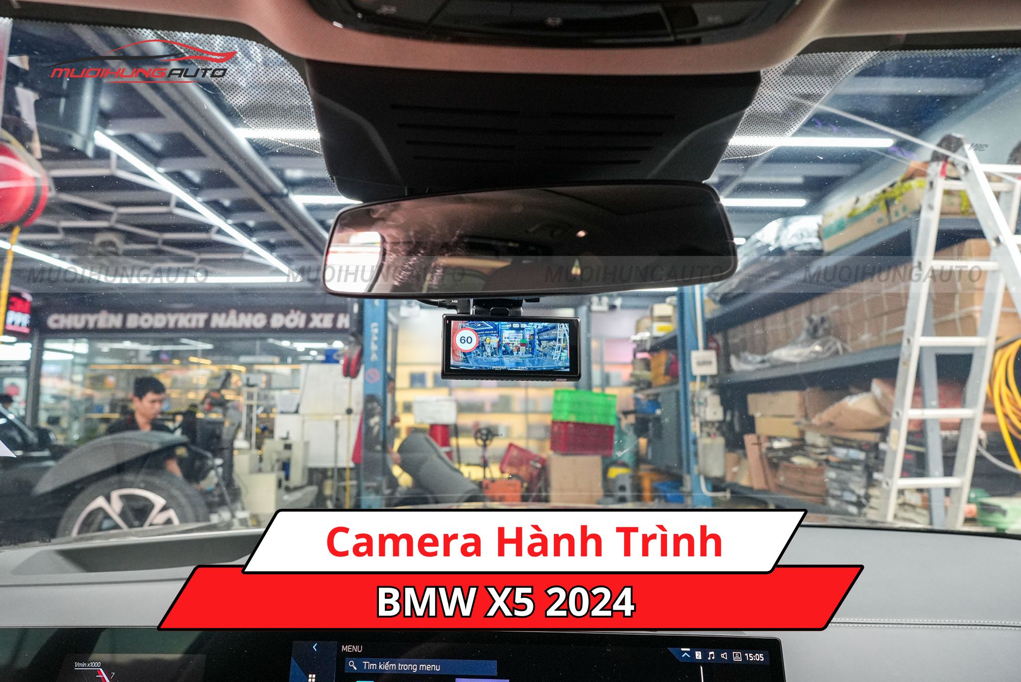 Camera hành trình xe BMW X5 2024