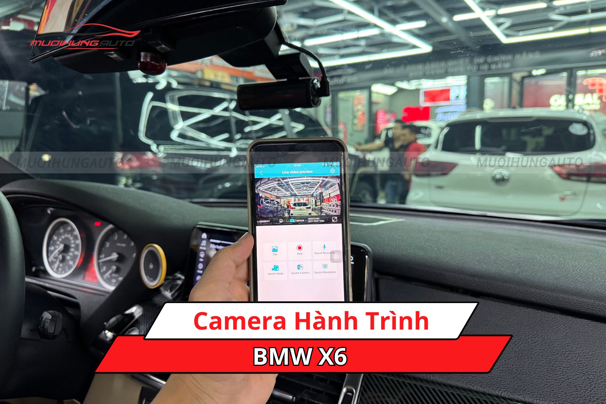 Camera hành trình xe BMW X6