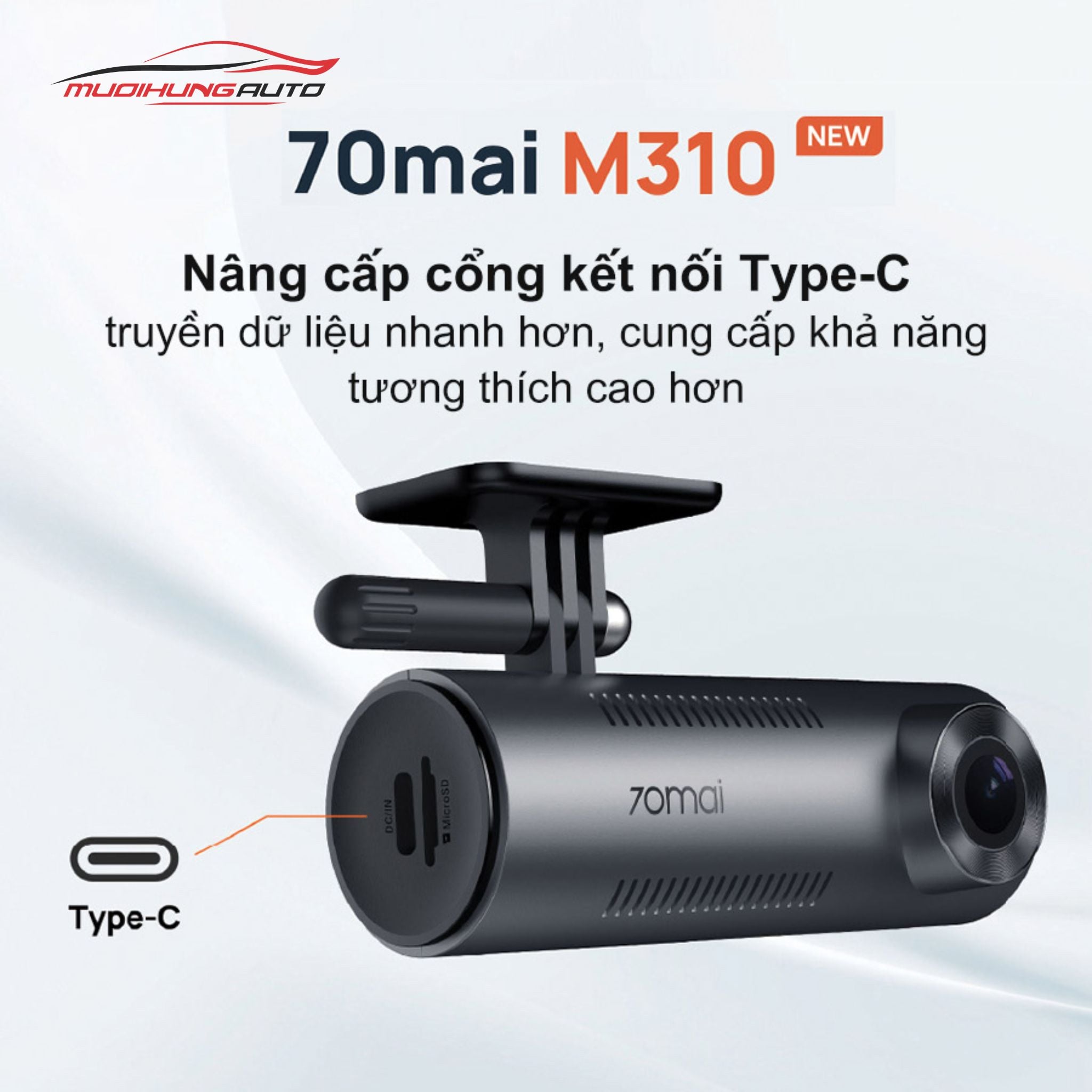 Camera hành trình xe hơi 70mai M310