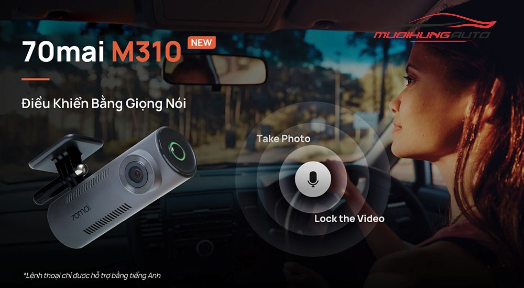 Camera hành trình xe hơi Xiaomi 70mai M310