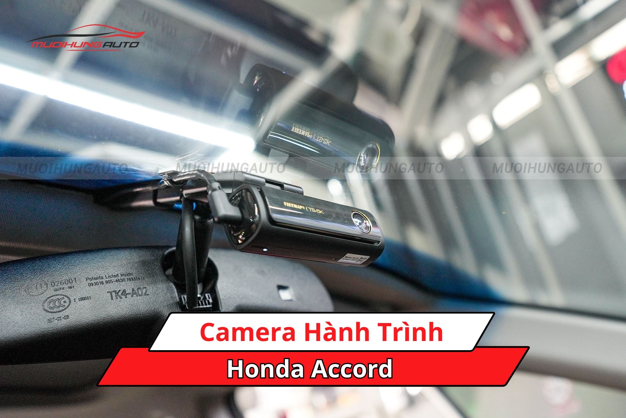 Camera hành trình xe Honda Accord