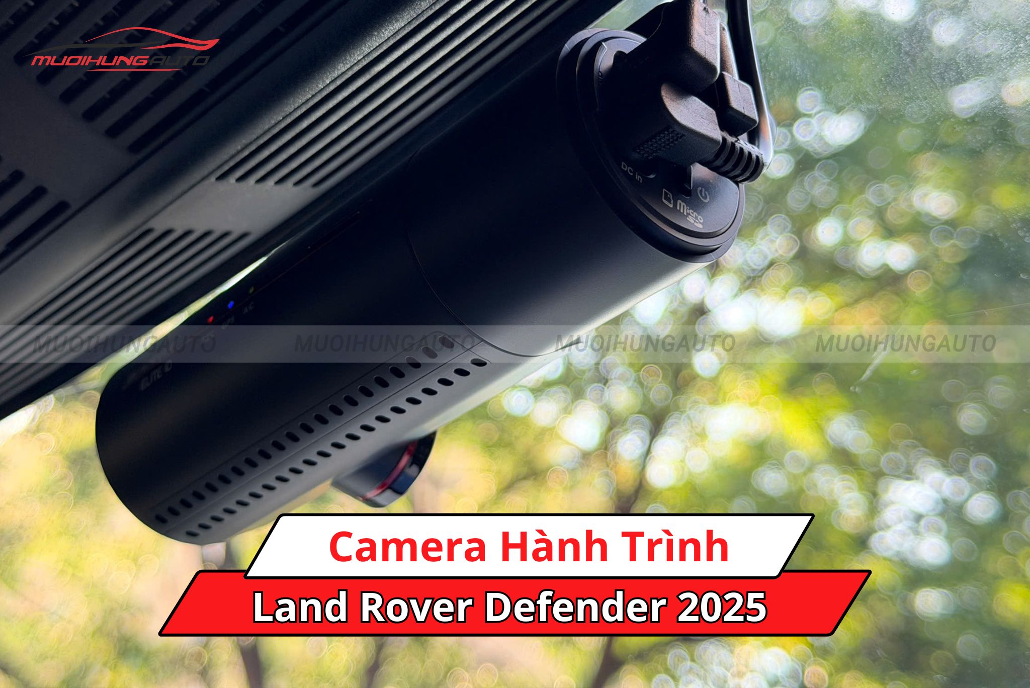 Camera hành trình xe Land Rover Defender 2025