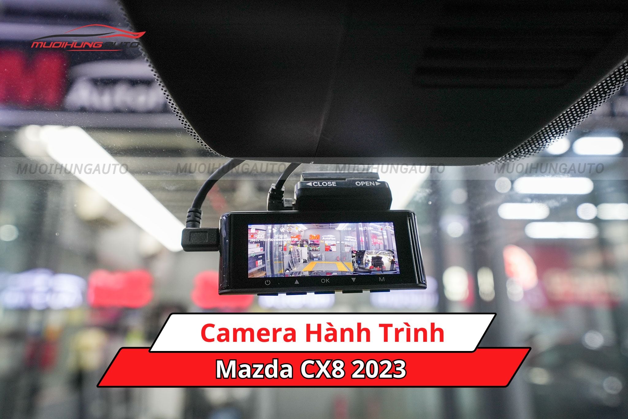 Camera hành trình xe Mazda CX8 2023