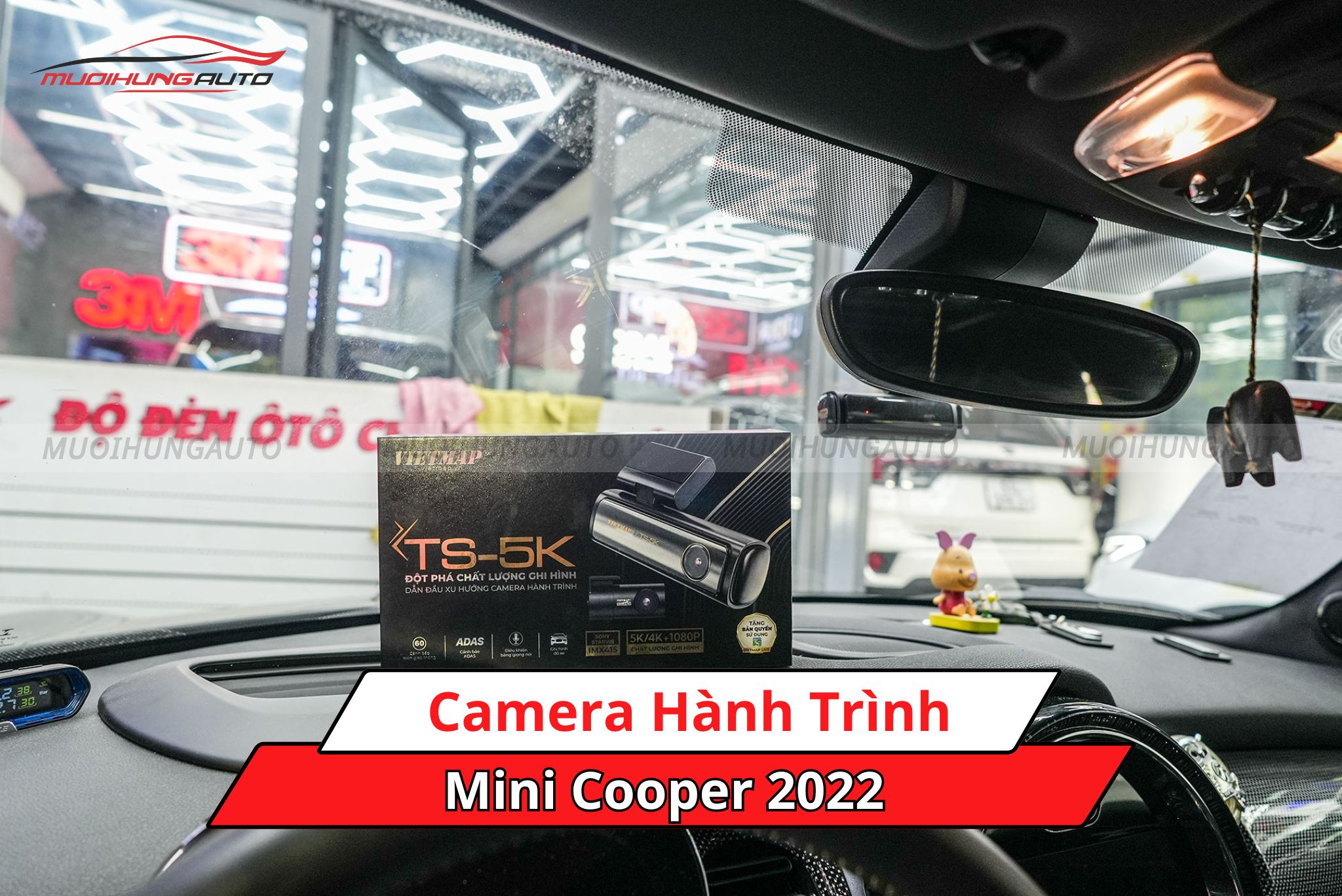 Camera hành trình xe Mini Cooper 2022