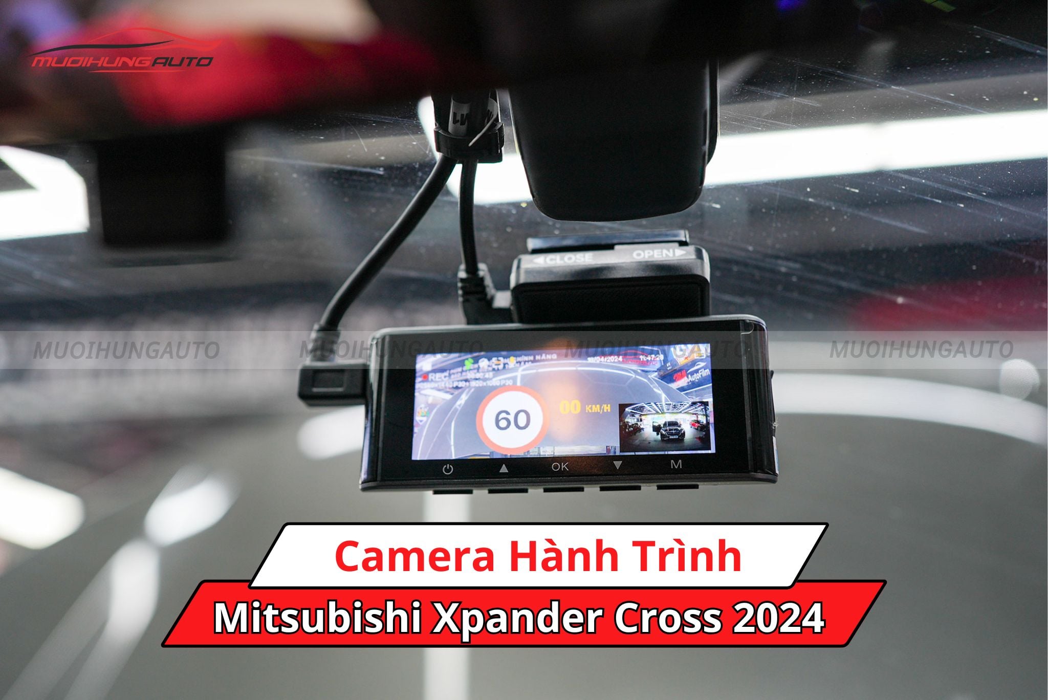 Camera hành trình xe Mitsubishi Xpander Cross 2024