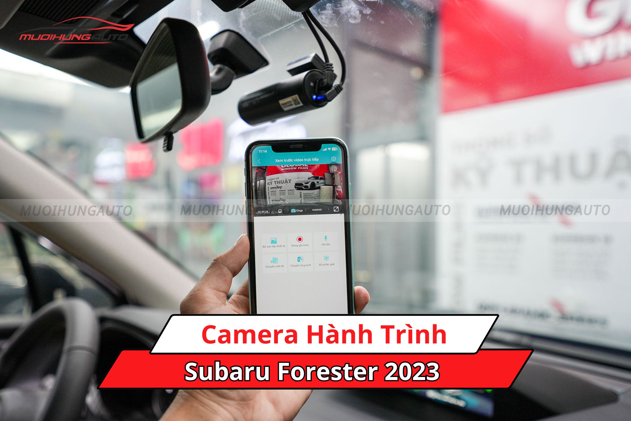 Camera hành trình xe ô tô Subaru Forester 2023