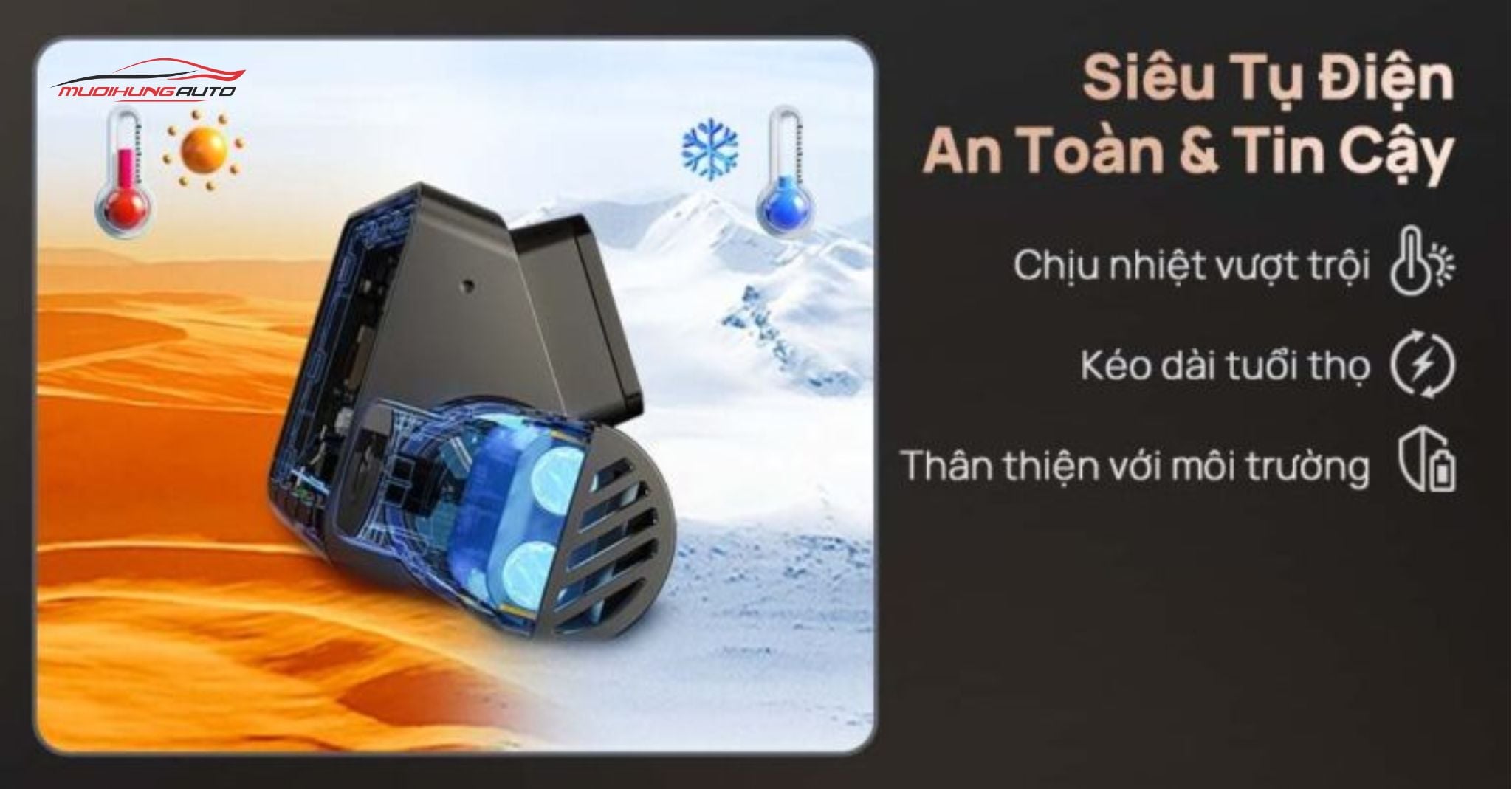 Camera hành trình xe ô tô Xiaomi 70mai A810S