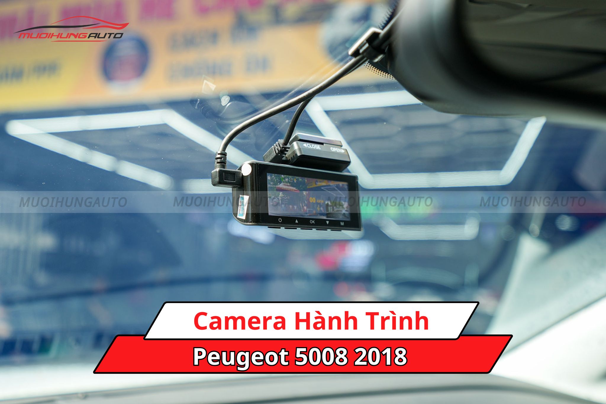 Camera hành trình xe Peugeot 5008 2018