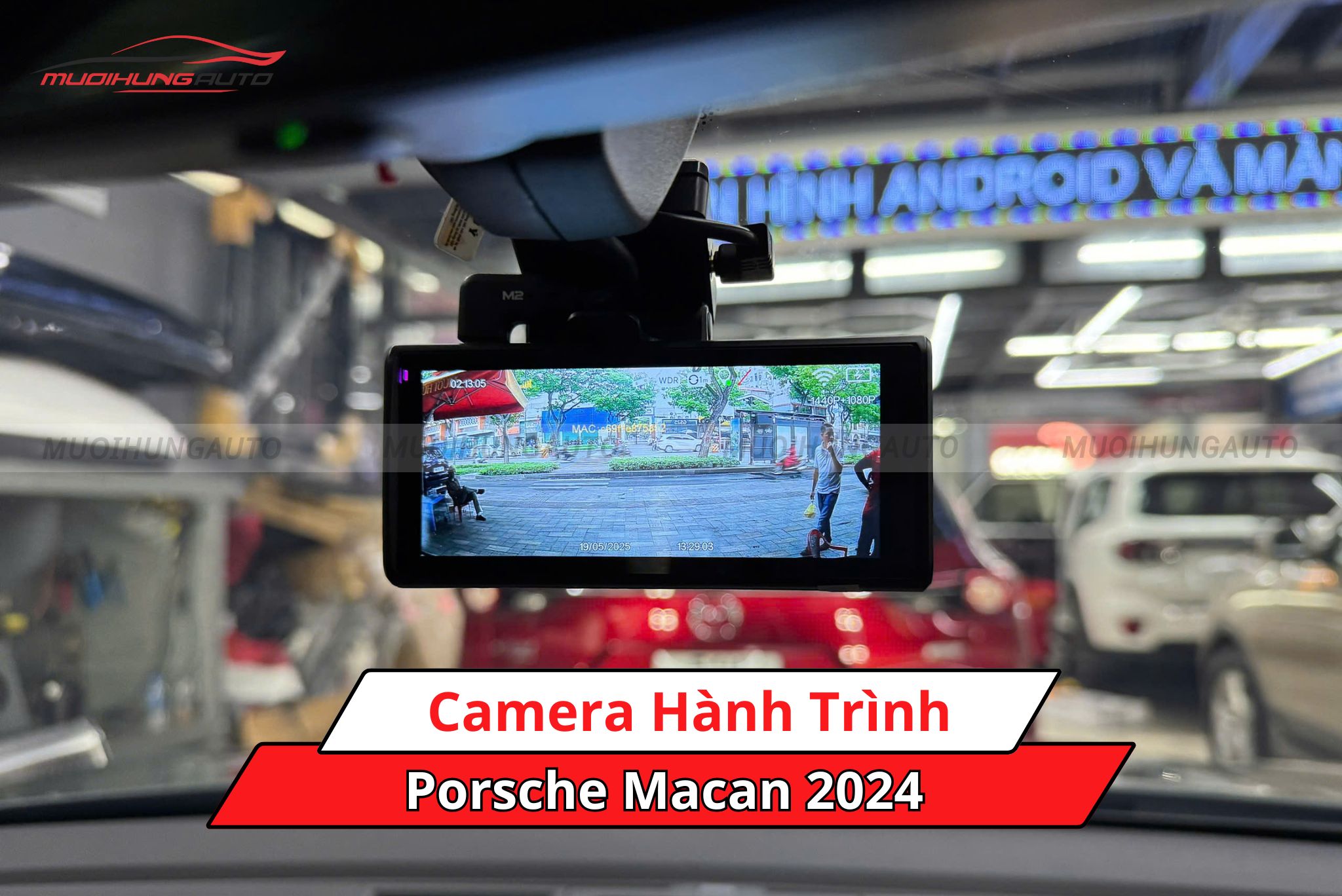 Camera hành trình xe Porsche Macan 2024