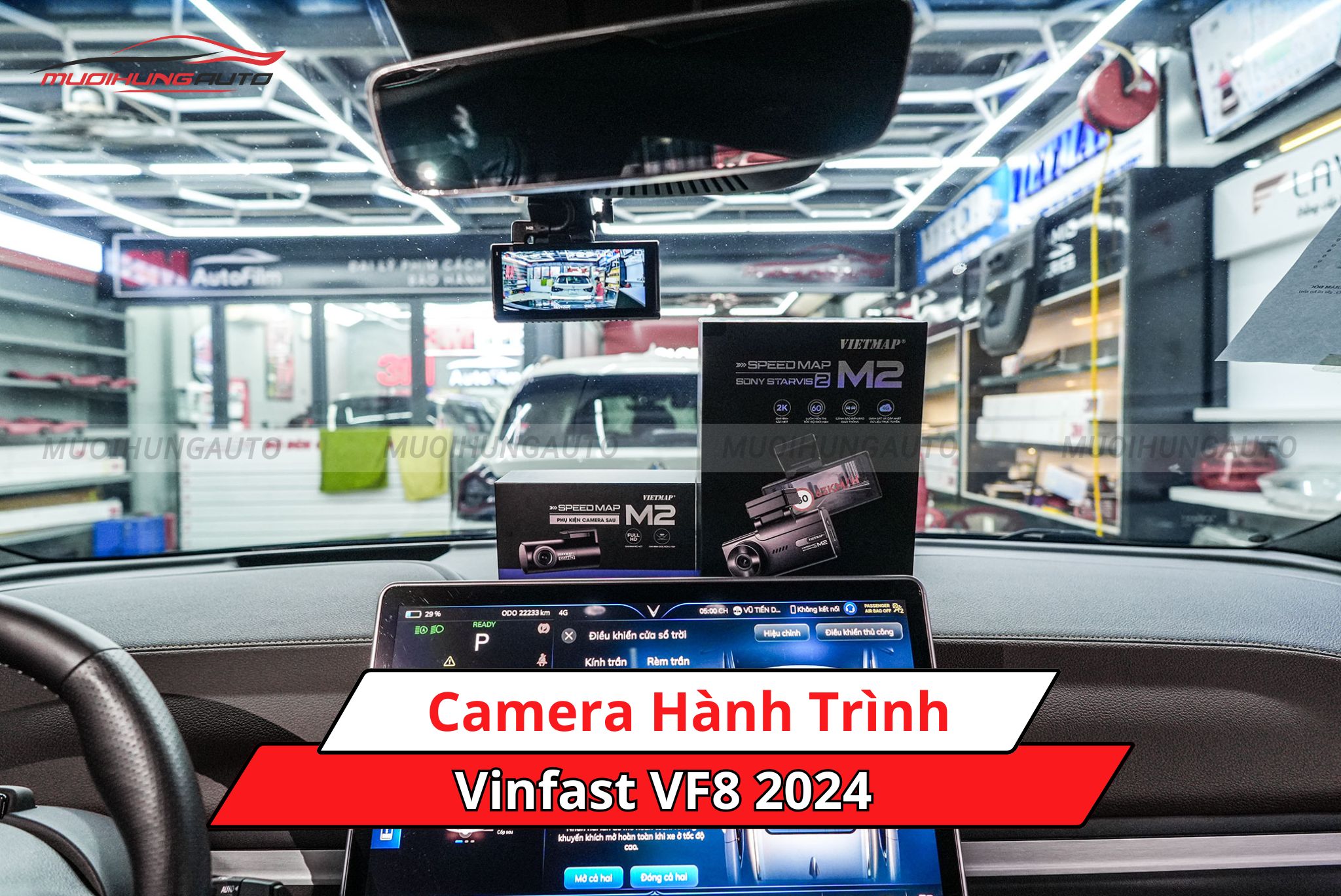 Camera hành trình xe Vinfast VF8 2024