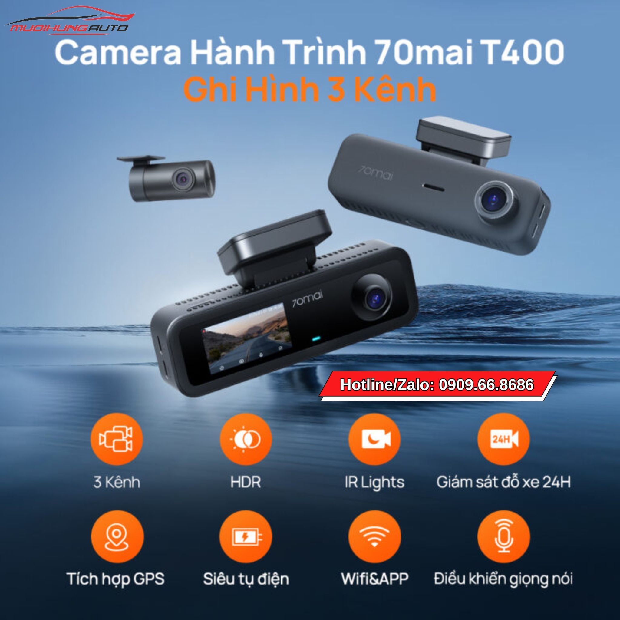 Camera hành trình Xiaomi 70mai T400