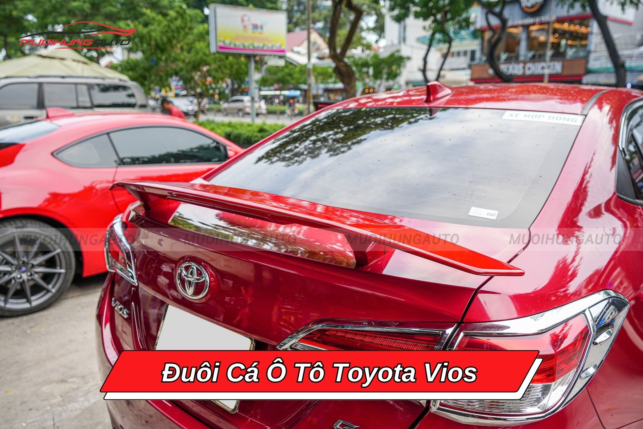 Cánh đuôi ô tô Toyota Vios