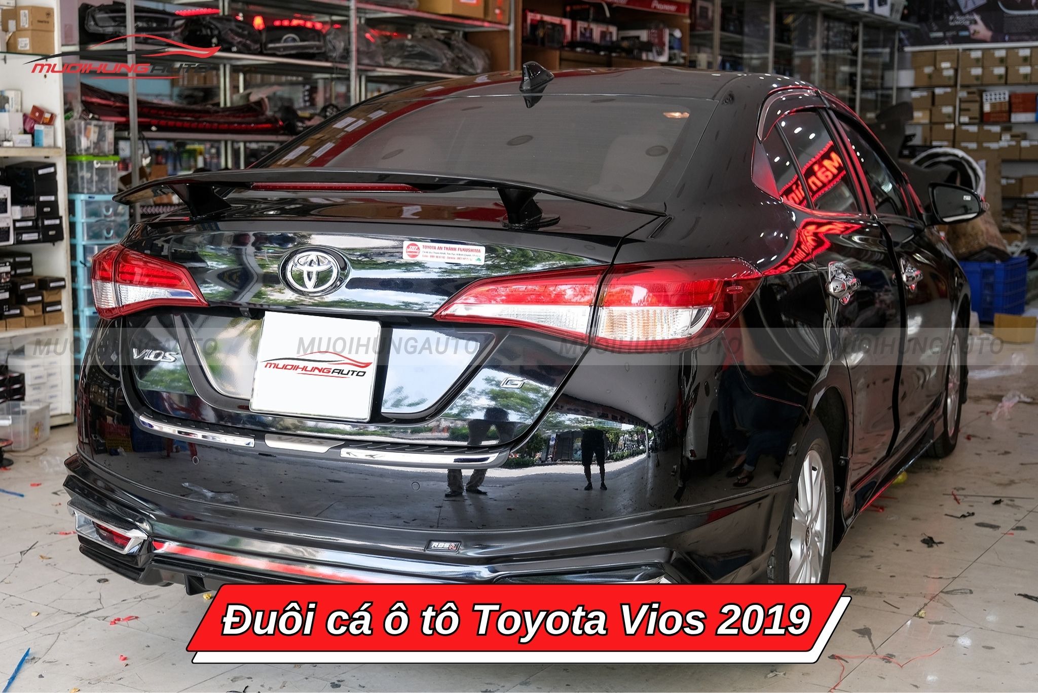 Cánh gió ô tô Toyota Vios 2019