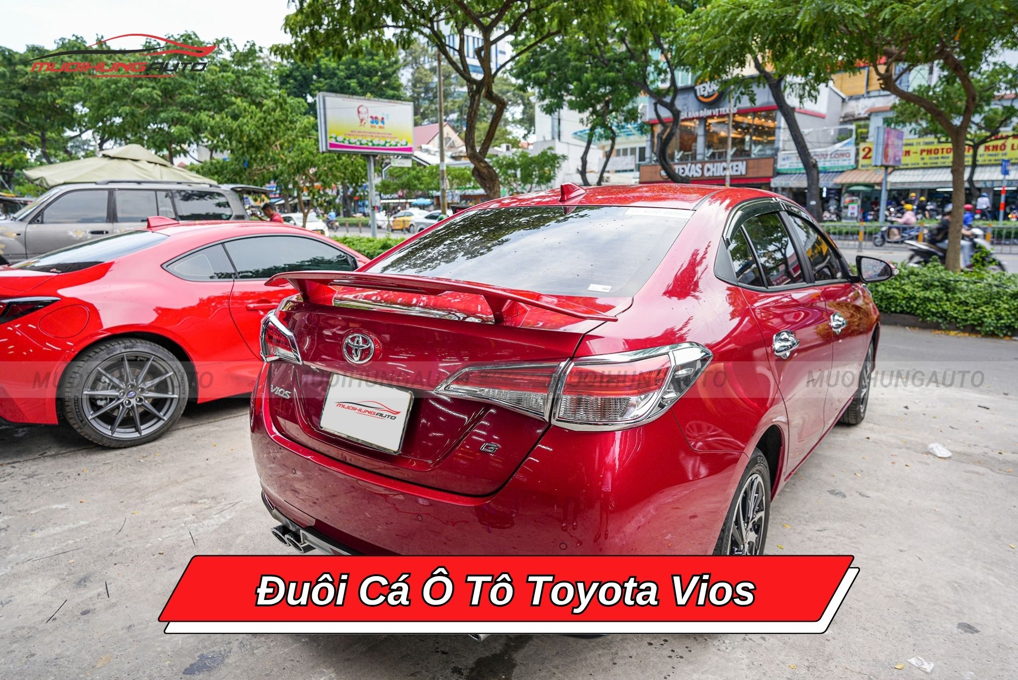 Cánh gió ô tô Toyota Vios