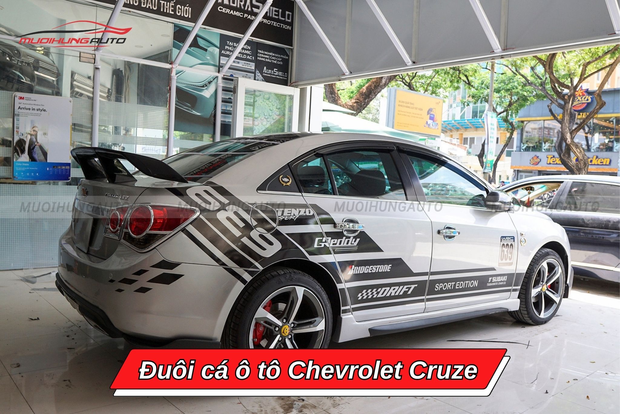 Cánh gió xe ô tô Chevrolet Cruze