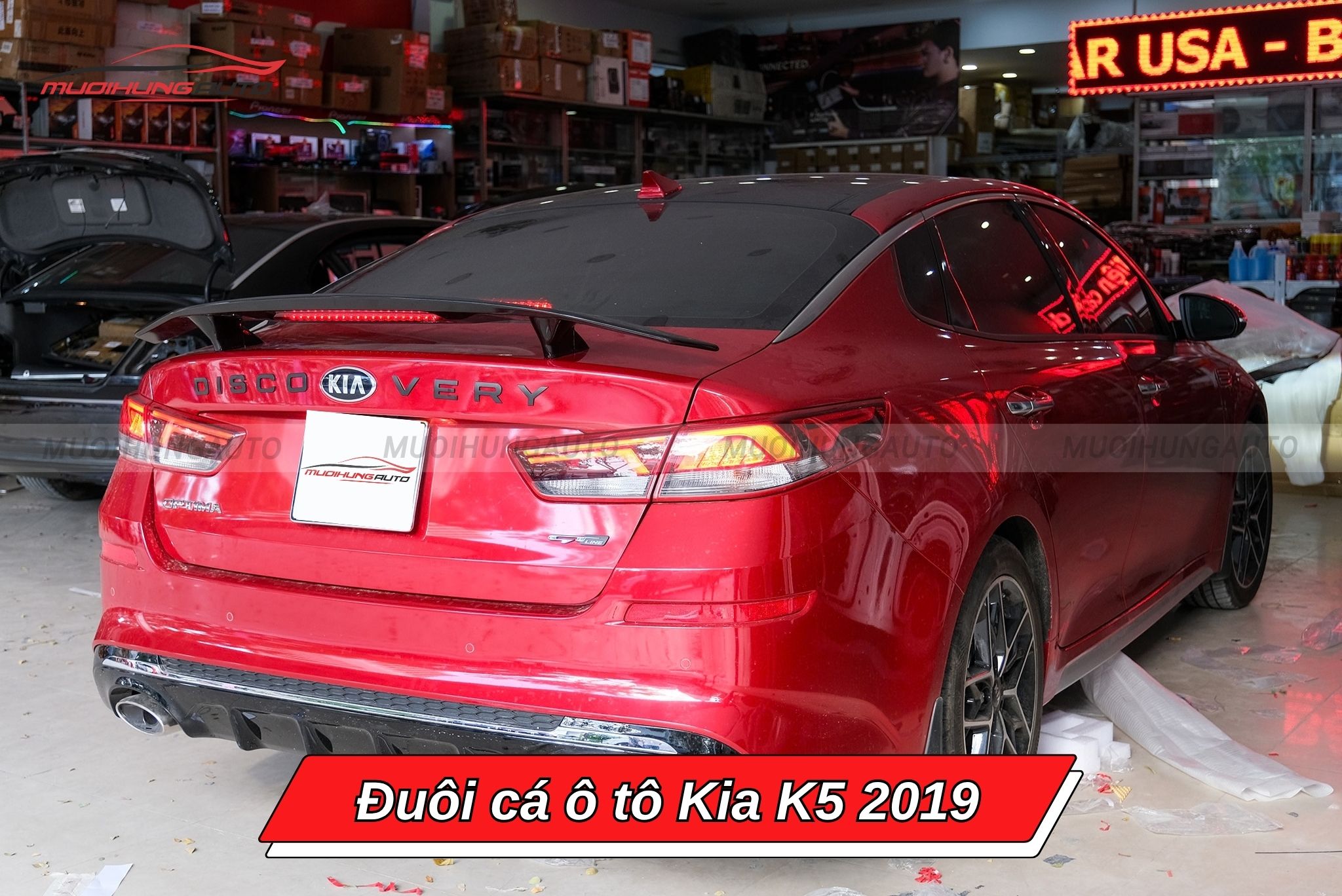 Cánh gió xe ô tô Kia K5 2019