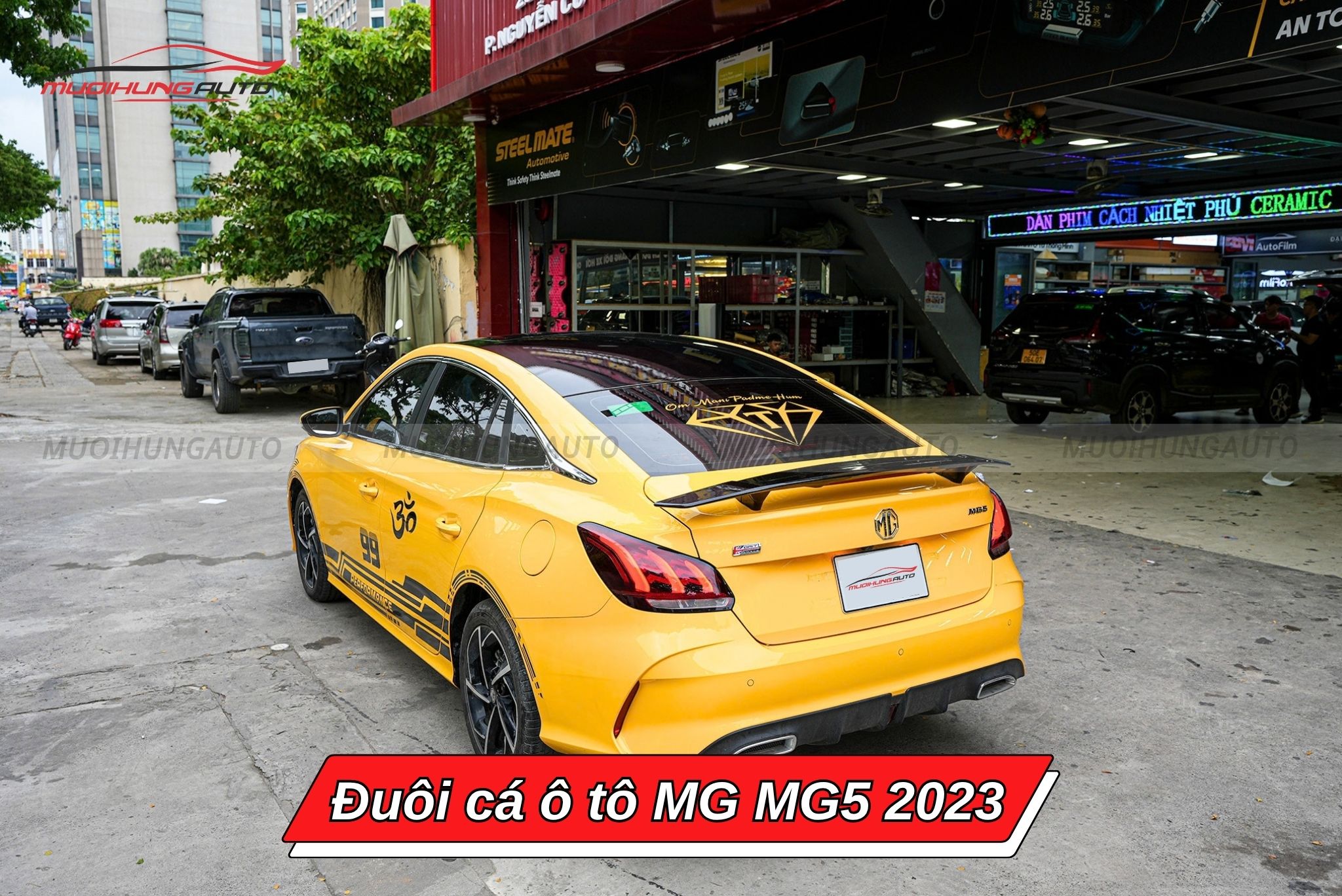 Cánh lướt gió MG MG5 2023