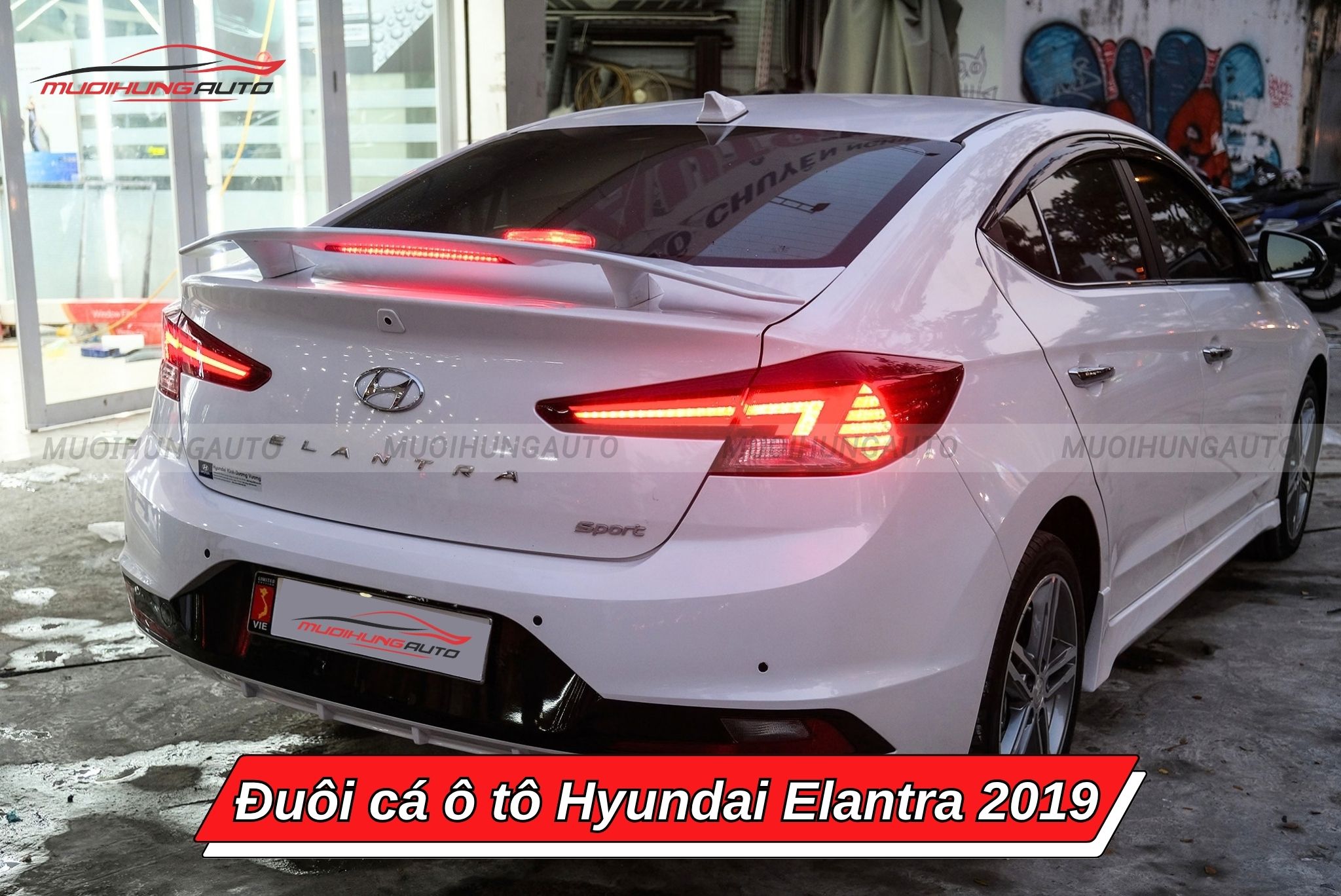 Cánh lướt gió ô tô Hyundai Elantra 2019