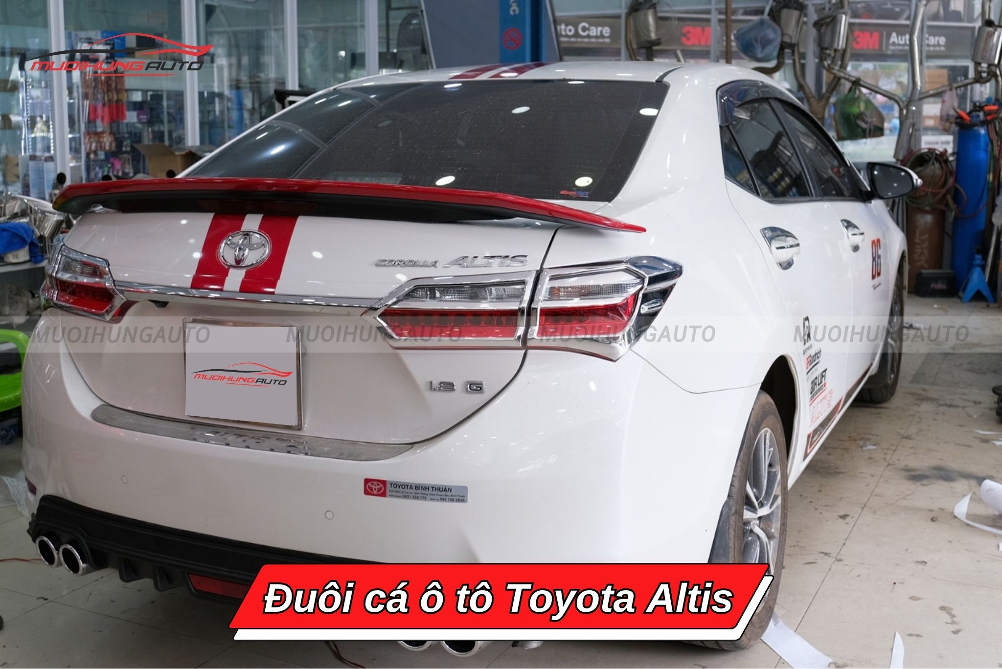 Cánh lướt gió ô tô Toyota Altis