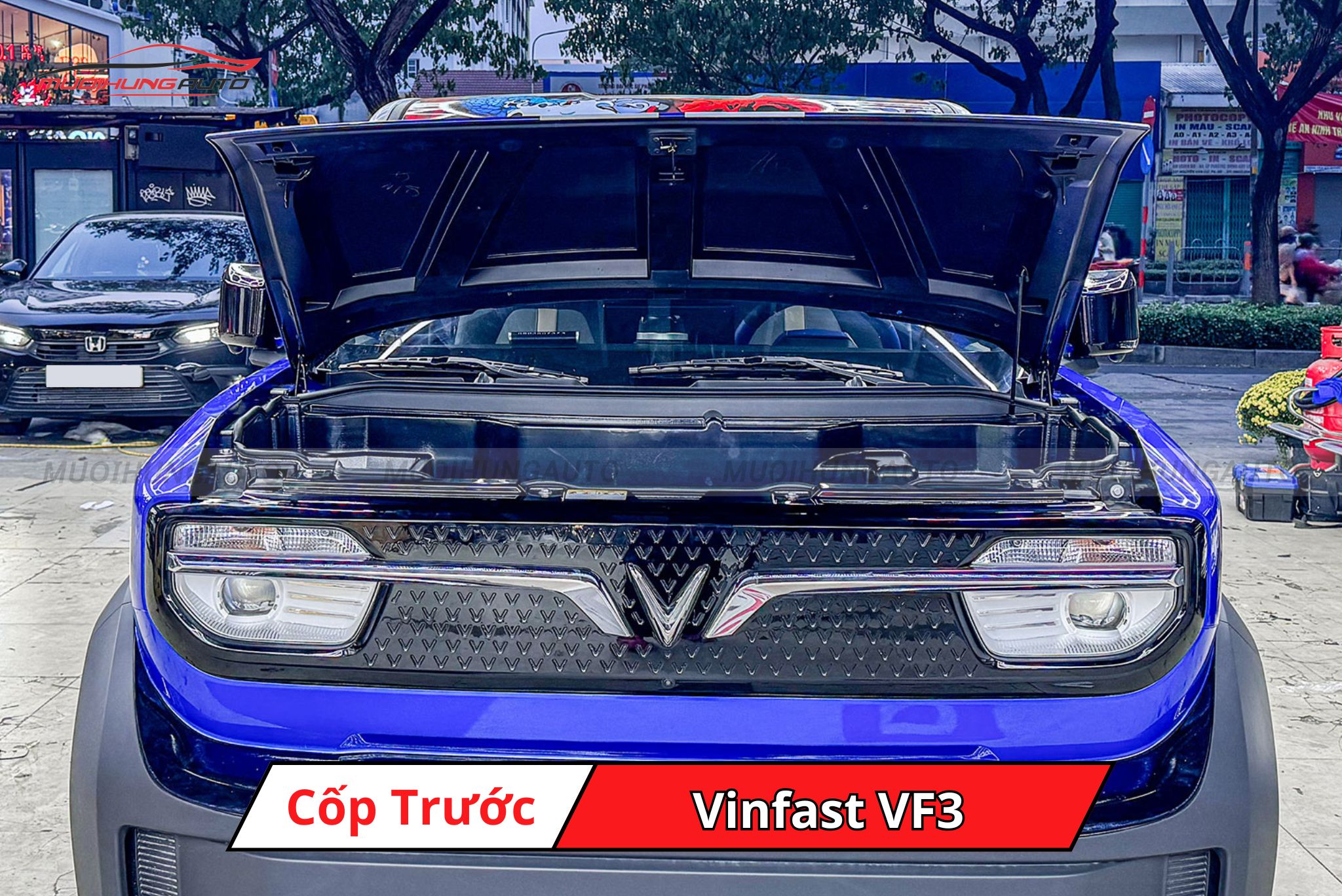 Cốp để đồ capo cho Vinfast VF3