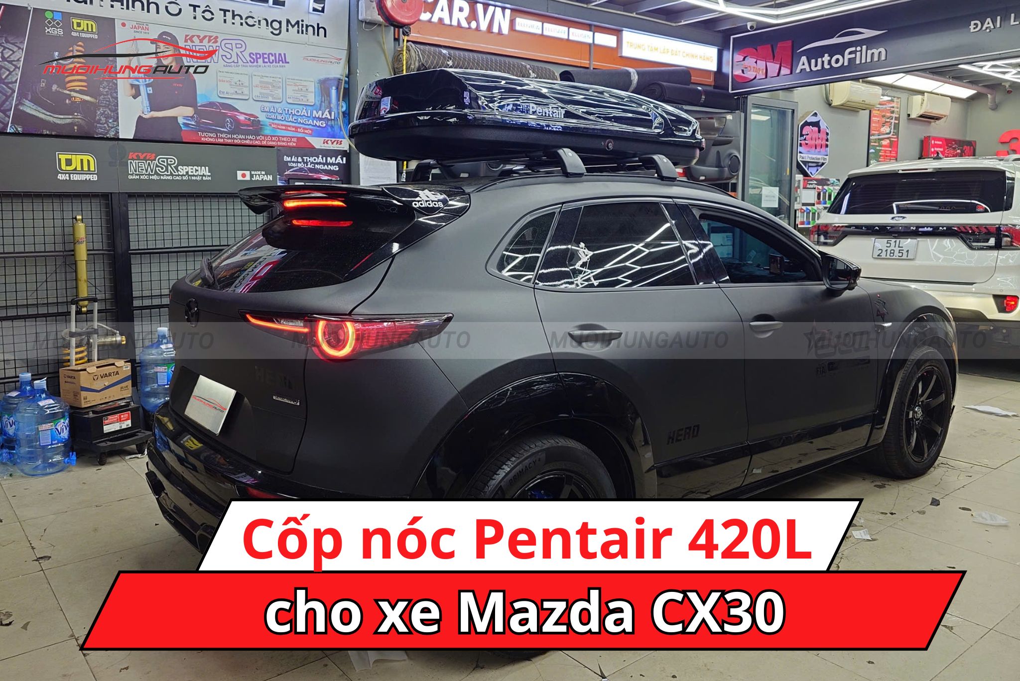 Cốp nóc Pentair 420L cho Mazda CX30