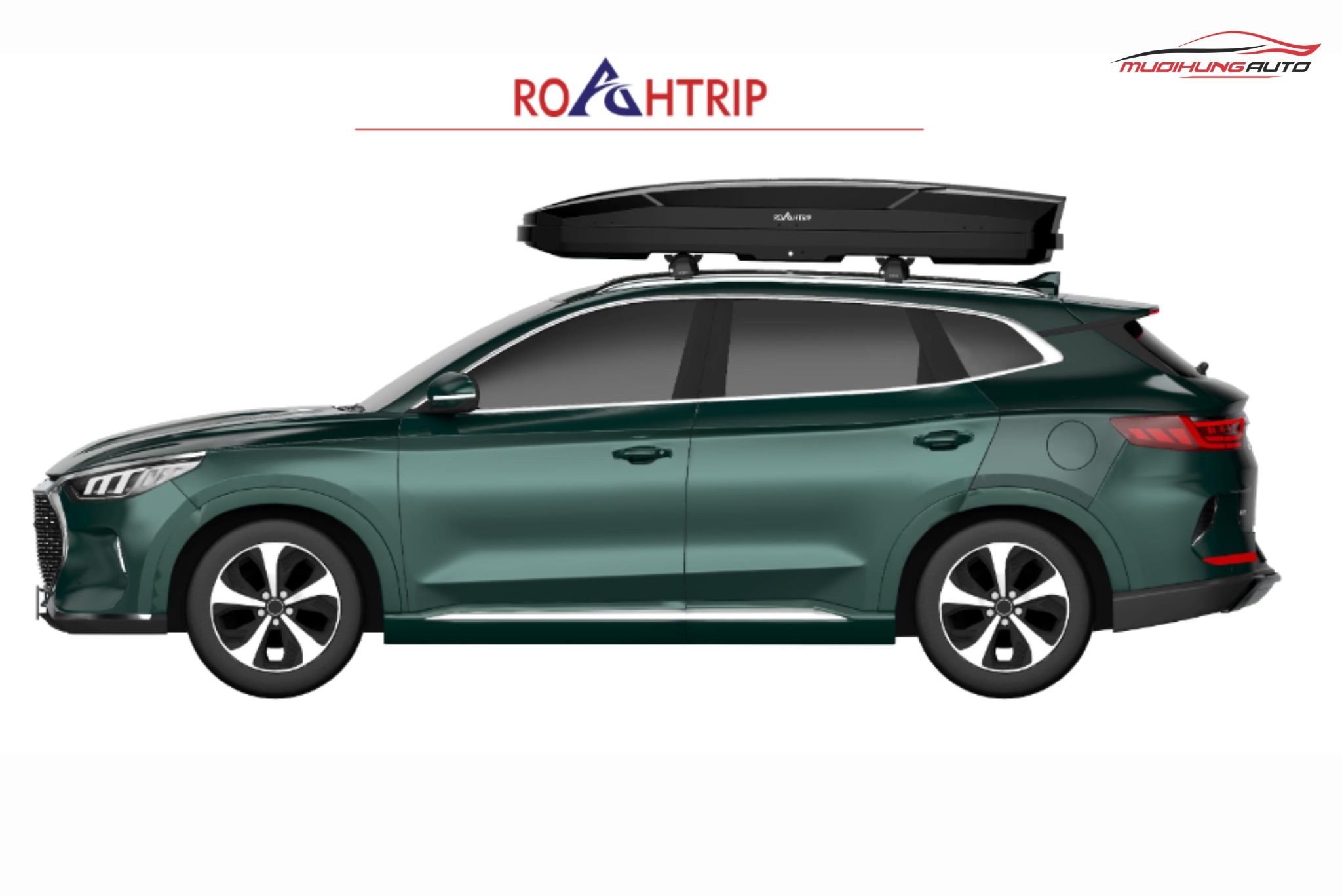 Cốp nóc ROAHTRIP giúp tăng không gian chở đồ trên mui xe