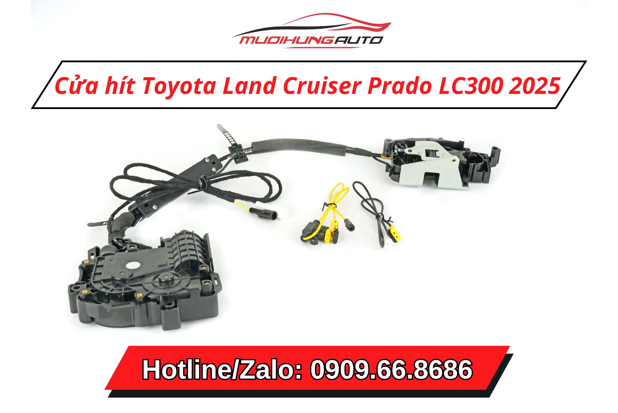 Cửa hít cho xe Toyota Land Cruiser Prado LC300 2025