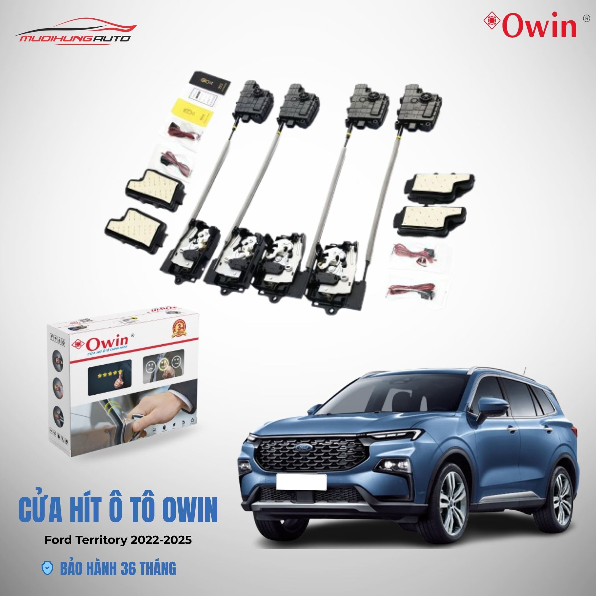 Cửa hít ô tô Owin&nbsp;Ford Territory 2022-2025
