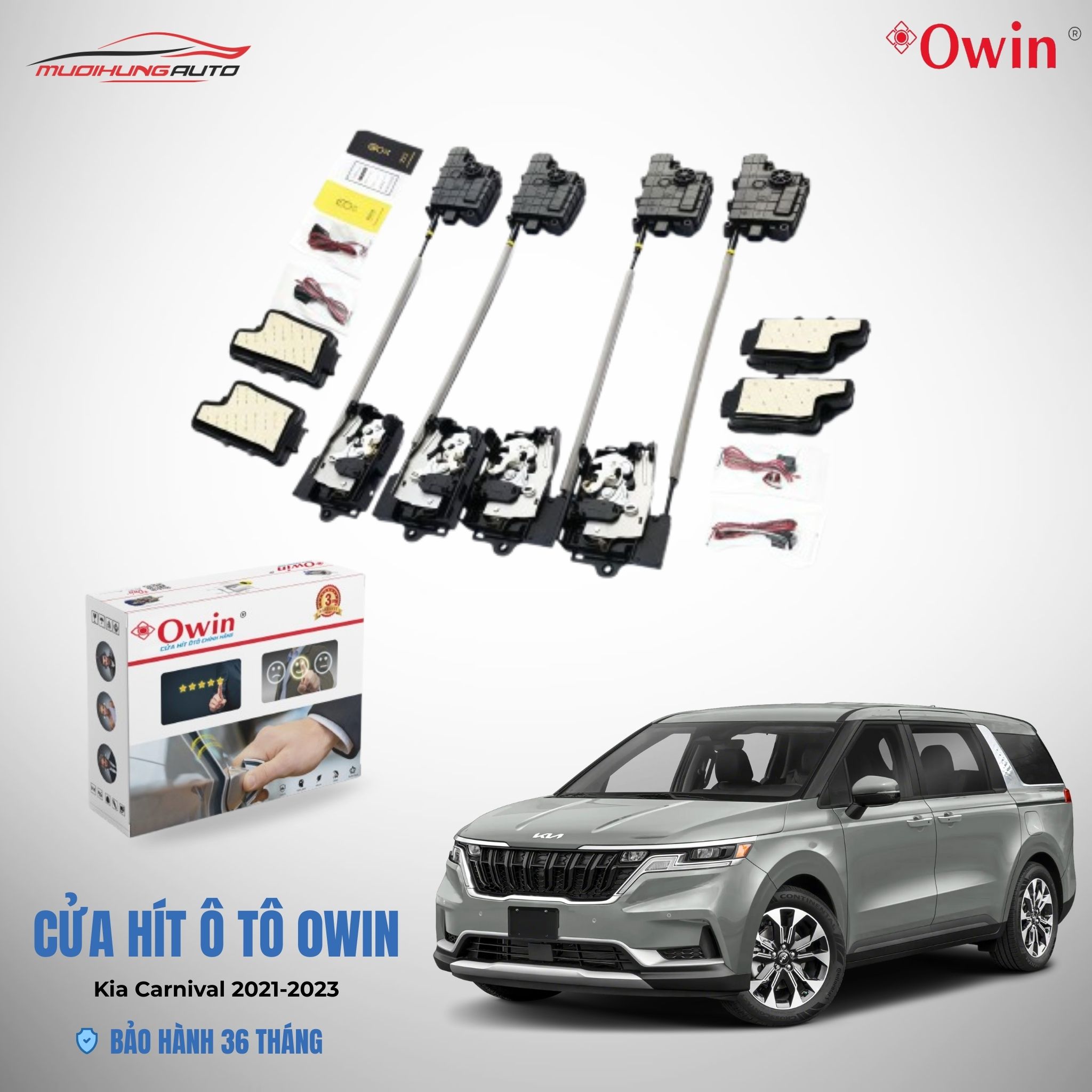 Cửa hít ô tô Owin&nbsp;Kia Carnival 2021-2023