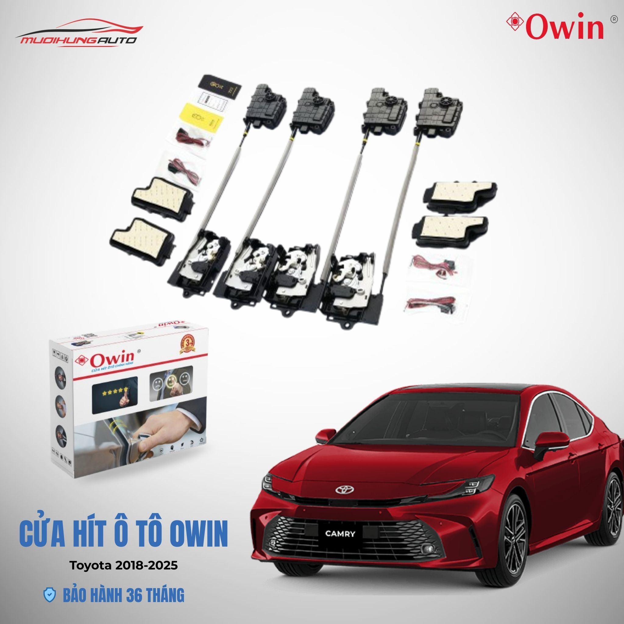Cửa hít ô tô OWIN Toyota 2018-2025